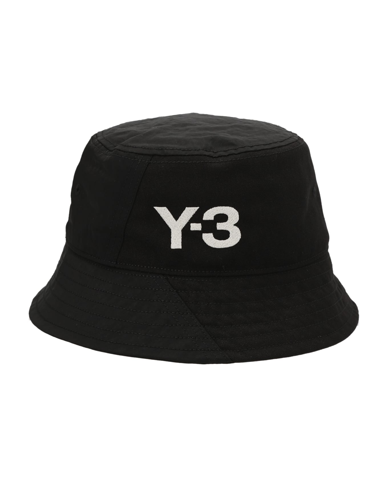 Y-3 'y-3' Bucket Hat - Black  