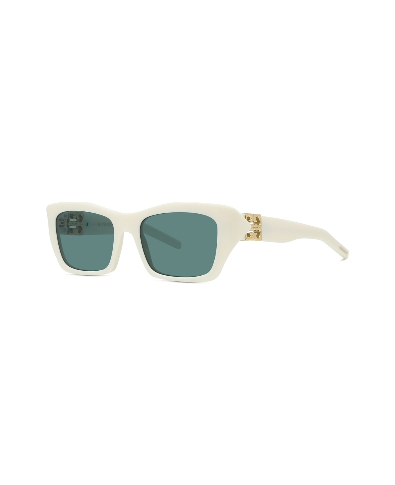 Givenchy Eyewear Givenchy Gv40103i 4g Liquid 21n Bianco Lucido Sunglasses - Bianco