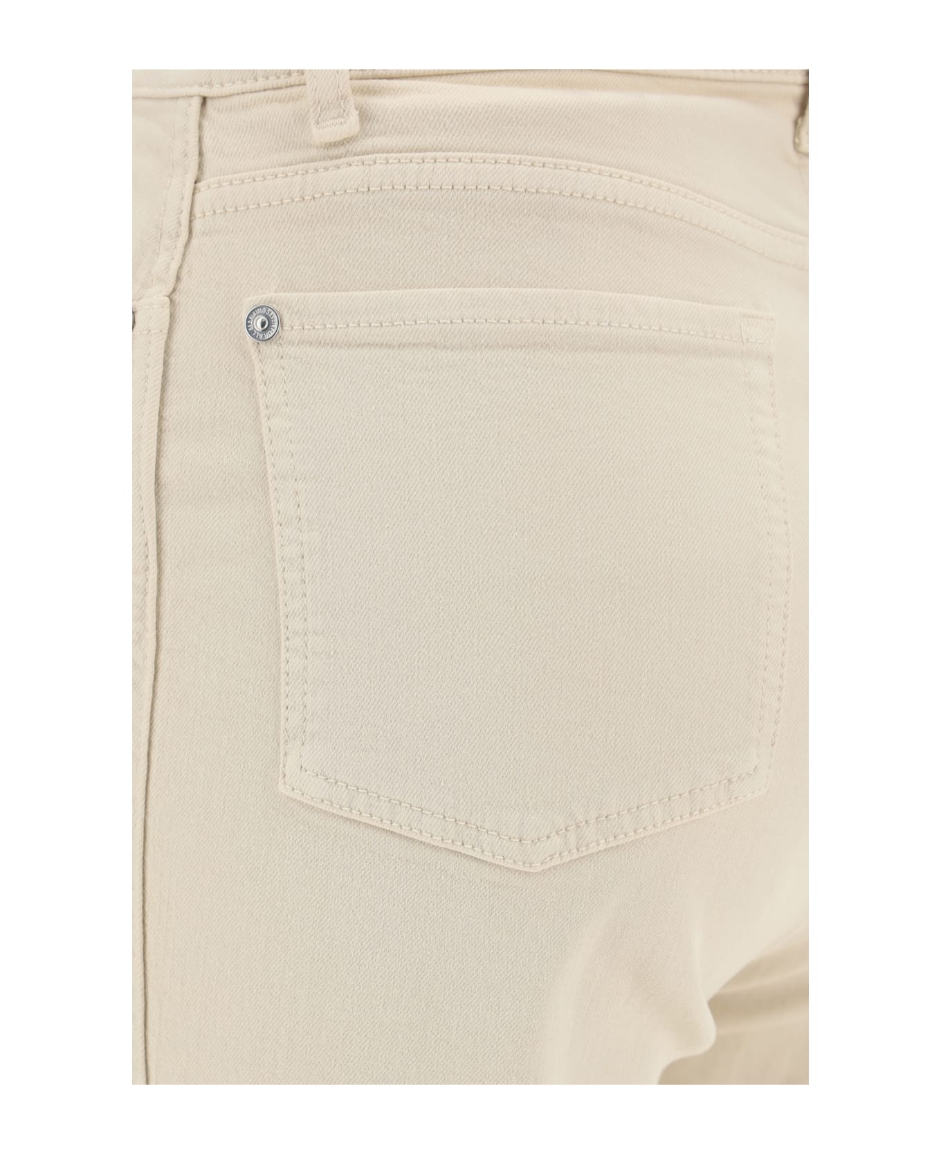 7 For All Mankind Pants - White ボトムス