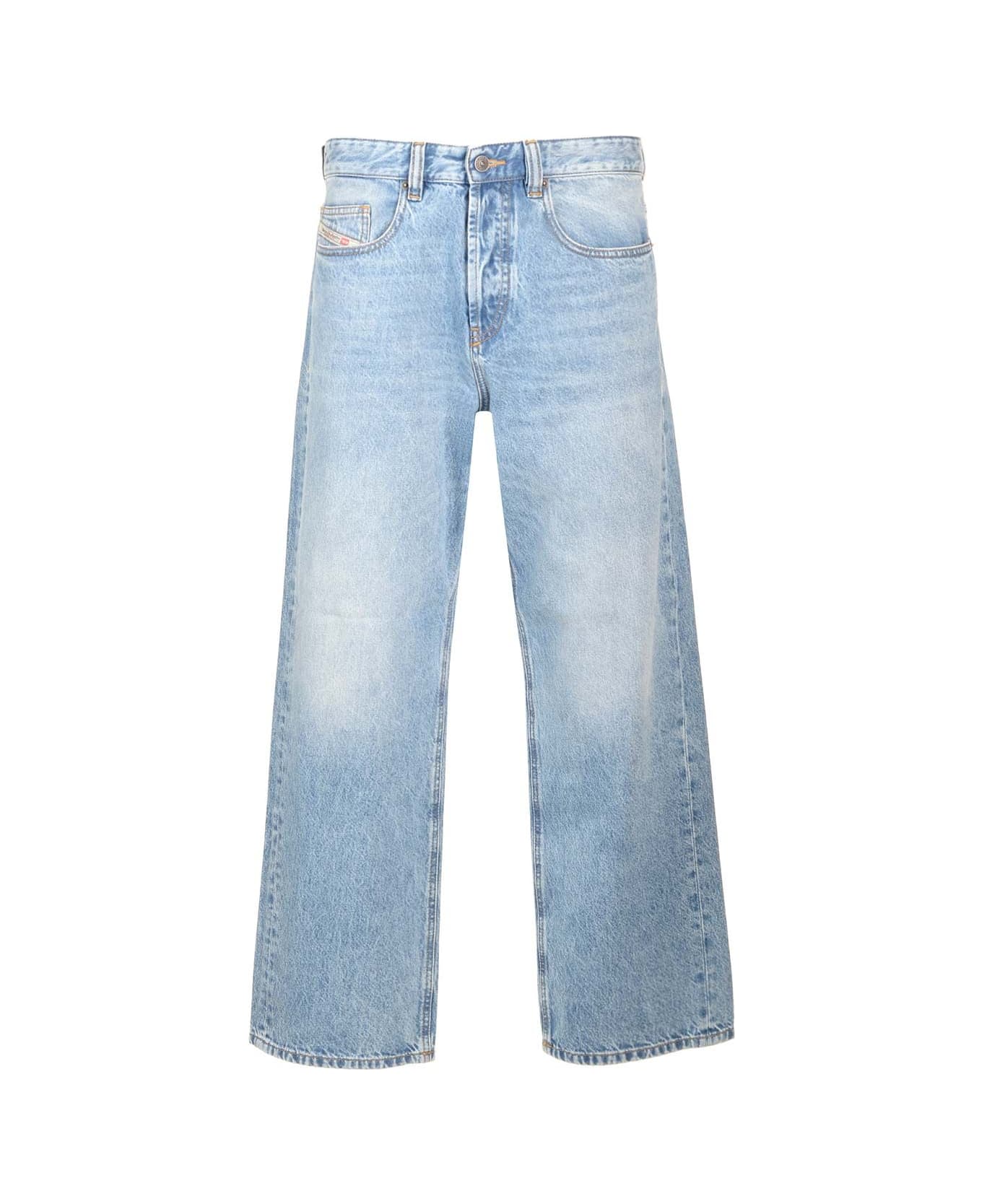 Diesel Relaxed Jeans 2001 D-macro - Light blue