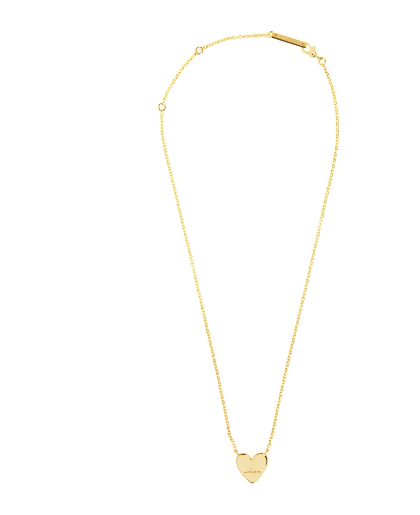 AMBUSH Heart Charm Necklace - Gold