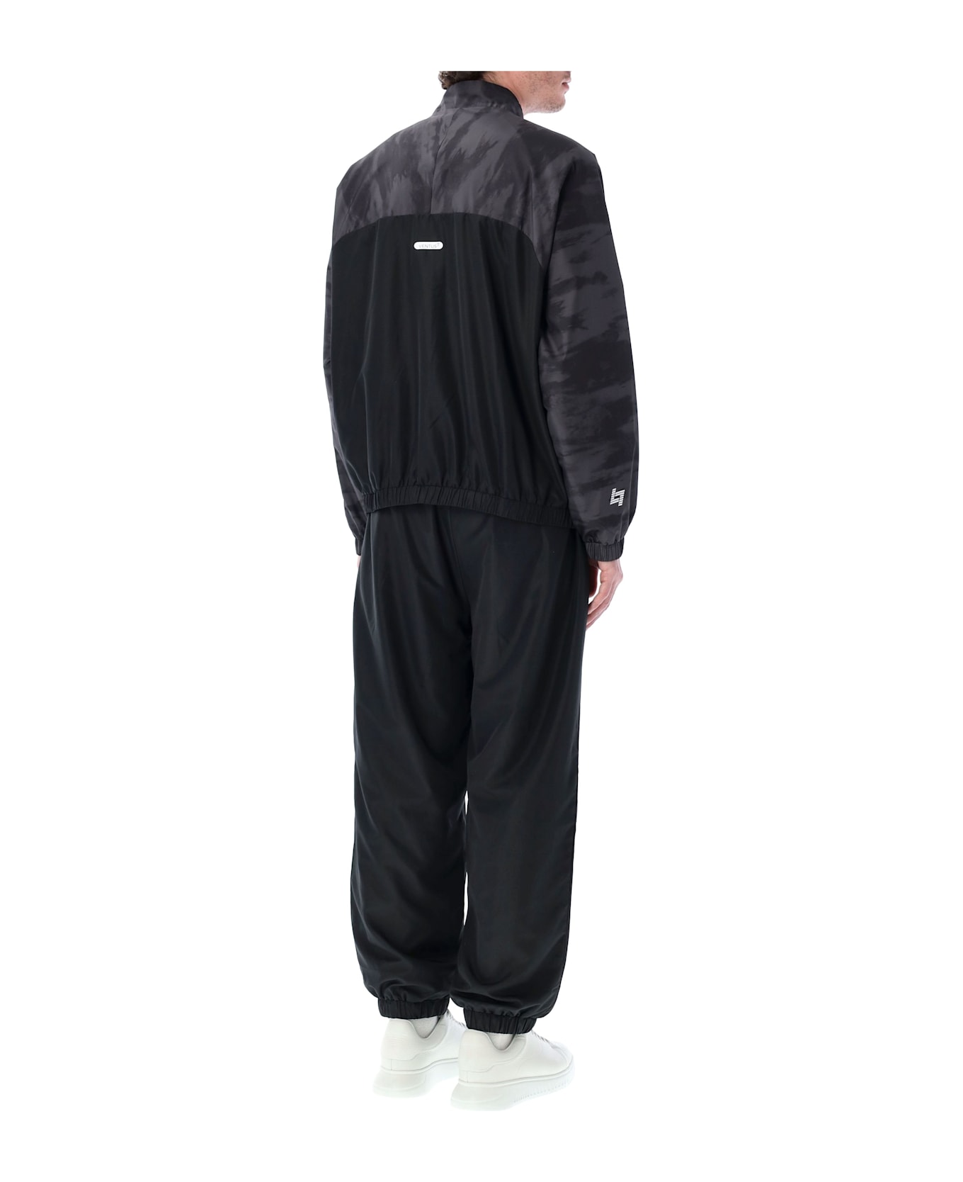 EA7 Dynamic Athlete Printed Tracksuit - BLACK