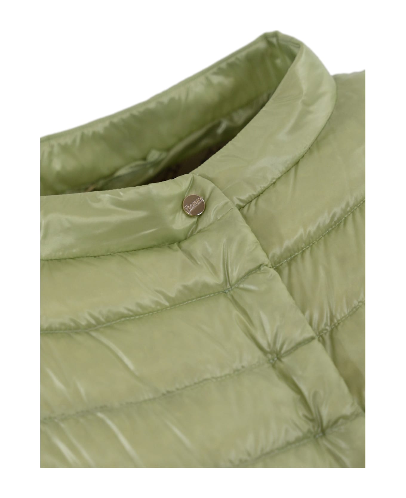 Herno Ultralight Nylon Hooded Down Jacket - Verde