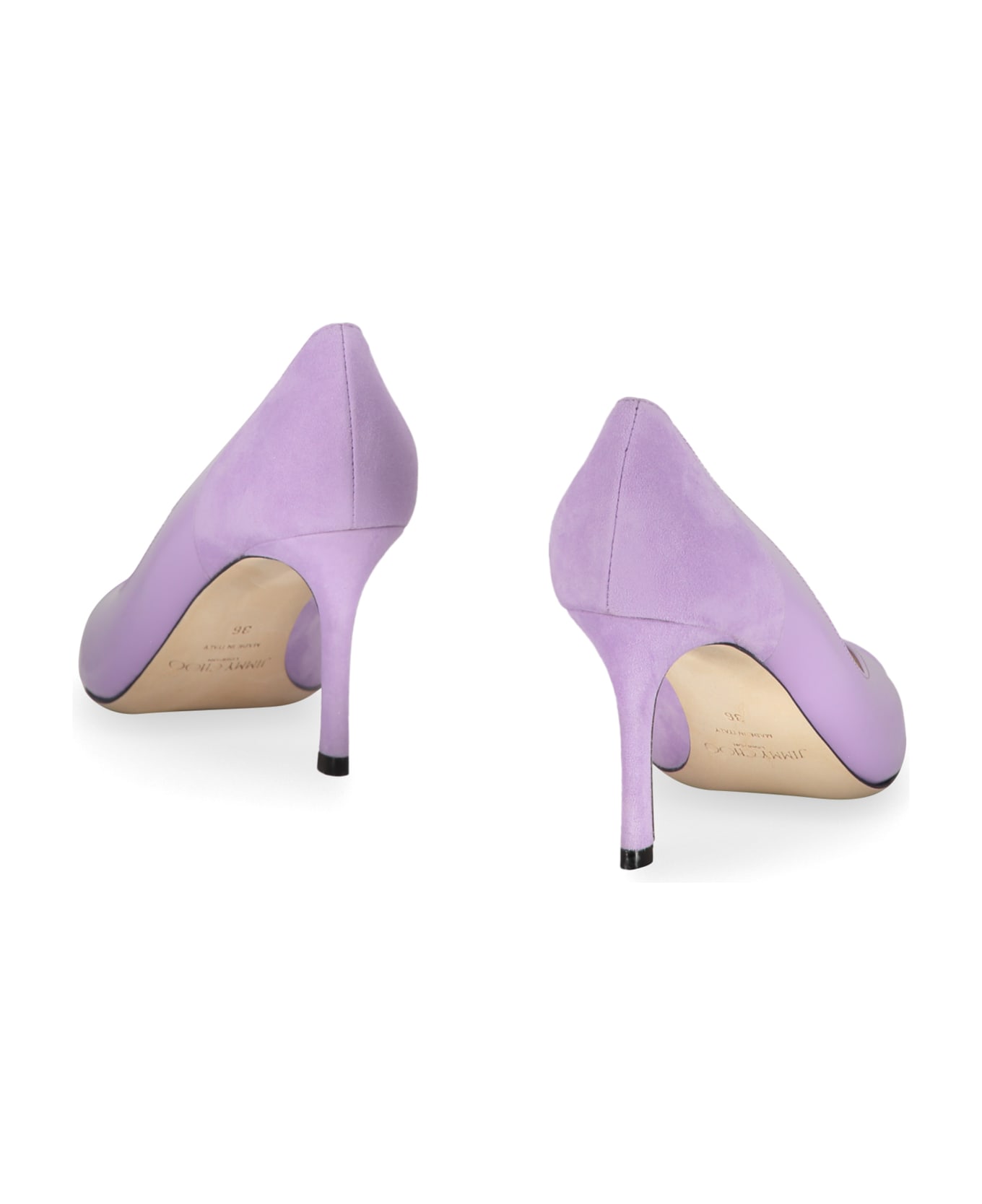 Jimmy Choo Pointy-toe Pumps - Lilac