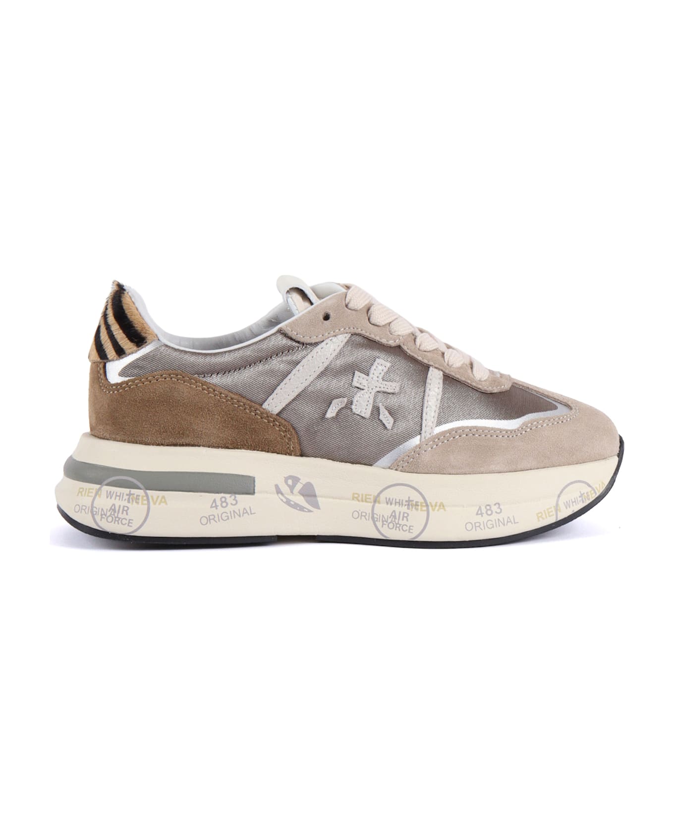 Premiata Cassie Sneakers - BROWN