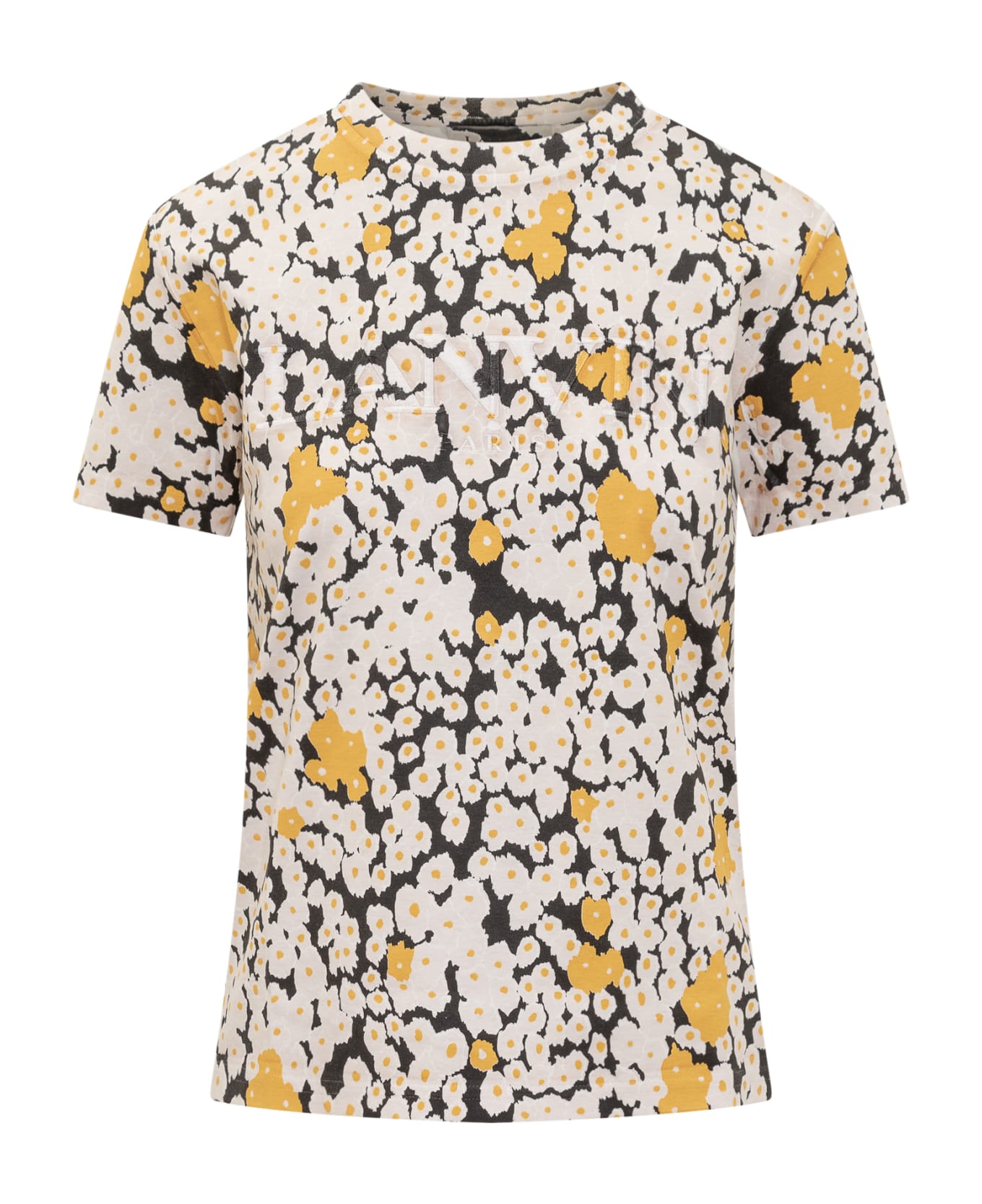 Lanvin Daisy Bouquets T-shirt - OPTIC WHITE/MULTICOLOR Tシャツ