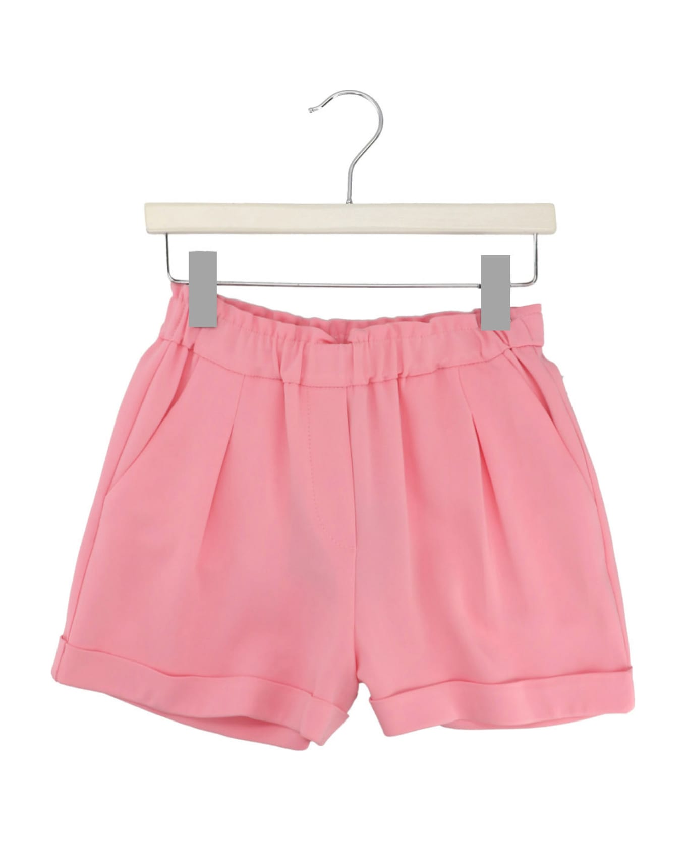 Douuod Shorts With Pleats - Pink