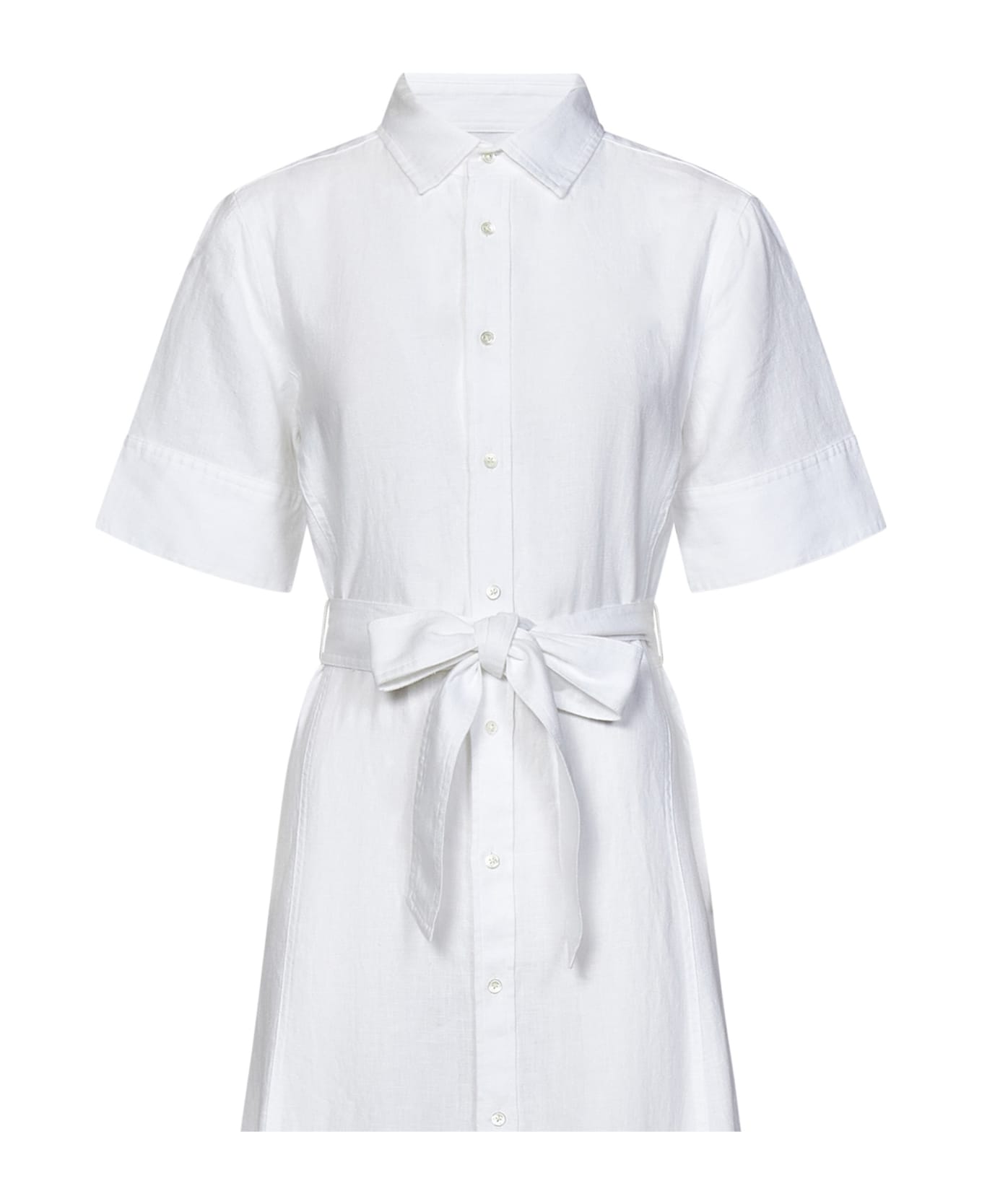 Polo Ralph Lauren Ralph Lauren Midi Dress - White ワンピース＆ドレス