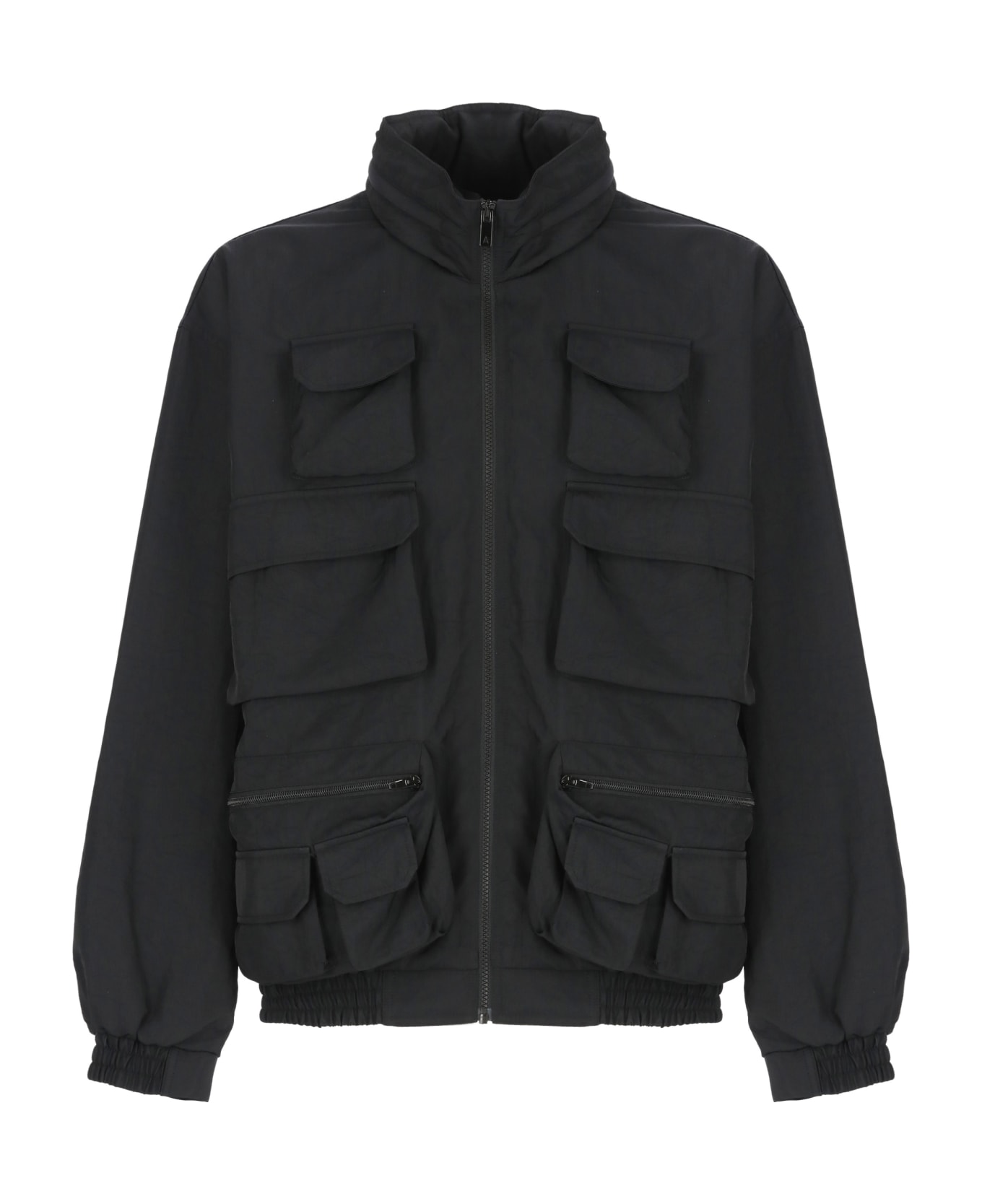 Golden Goose Multipockets Windbreaker Jacket - Black