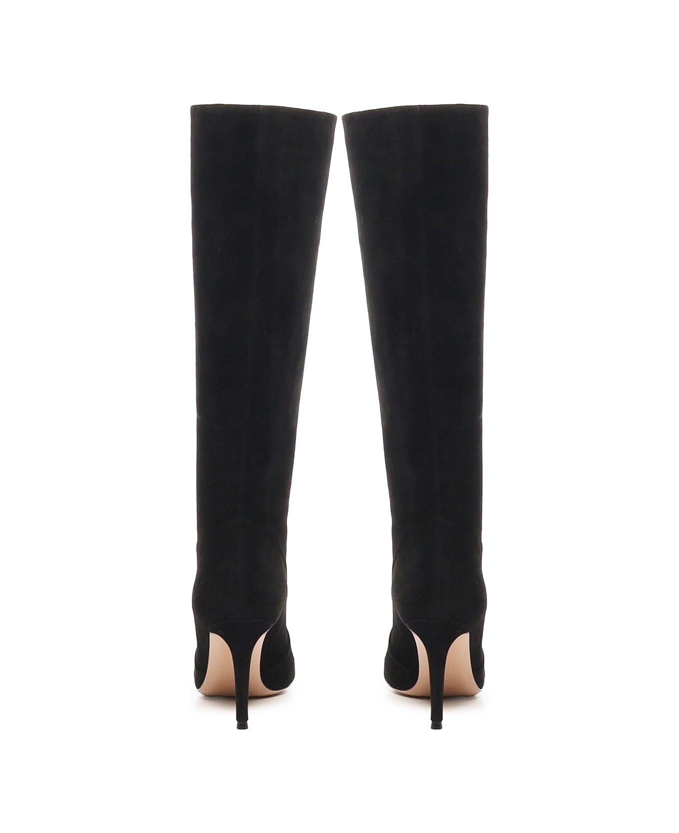 Gianvito Rossi Suede Boots - Black