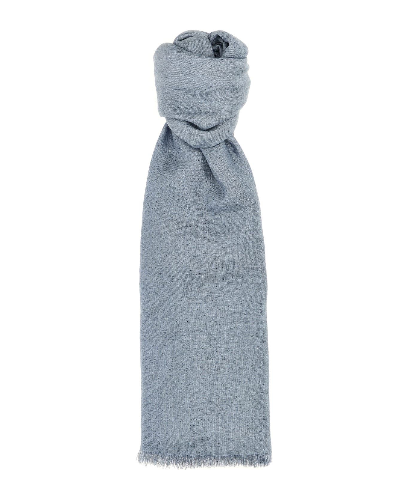 Brunello Cucinelli Lurex Scarf - Light Blue