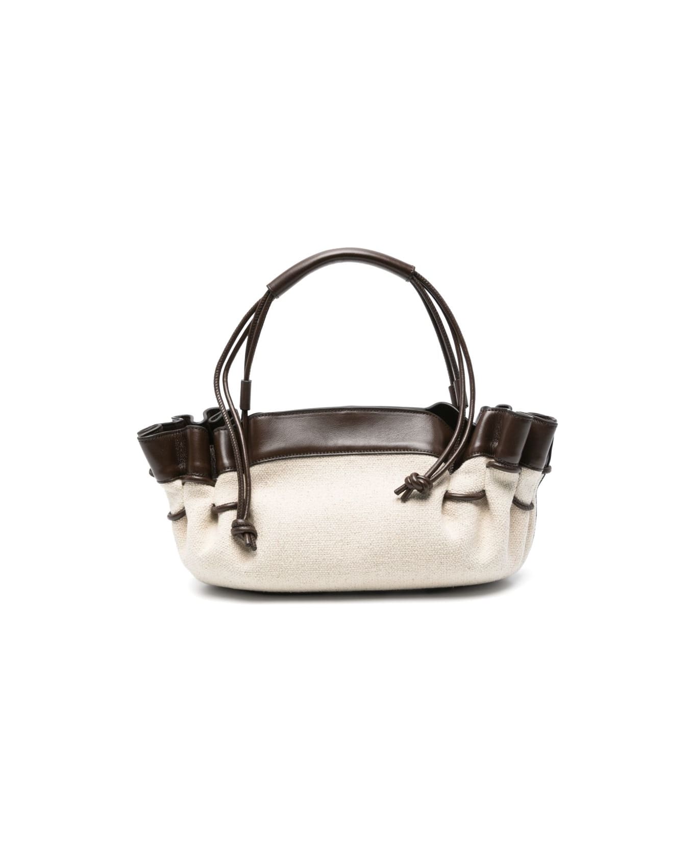 Hereu Arta Canvas Shoulder Bag - Brown