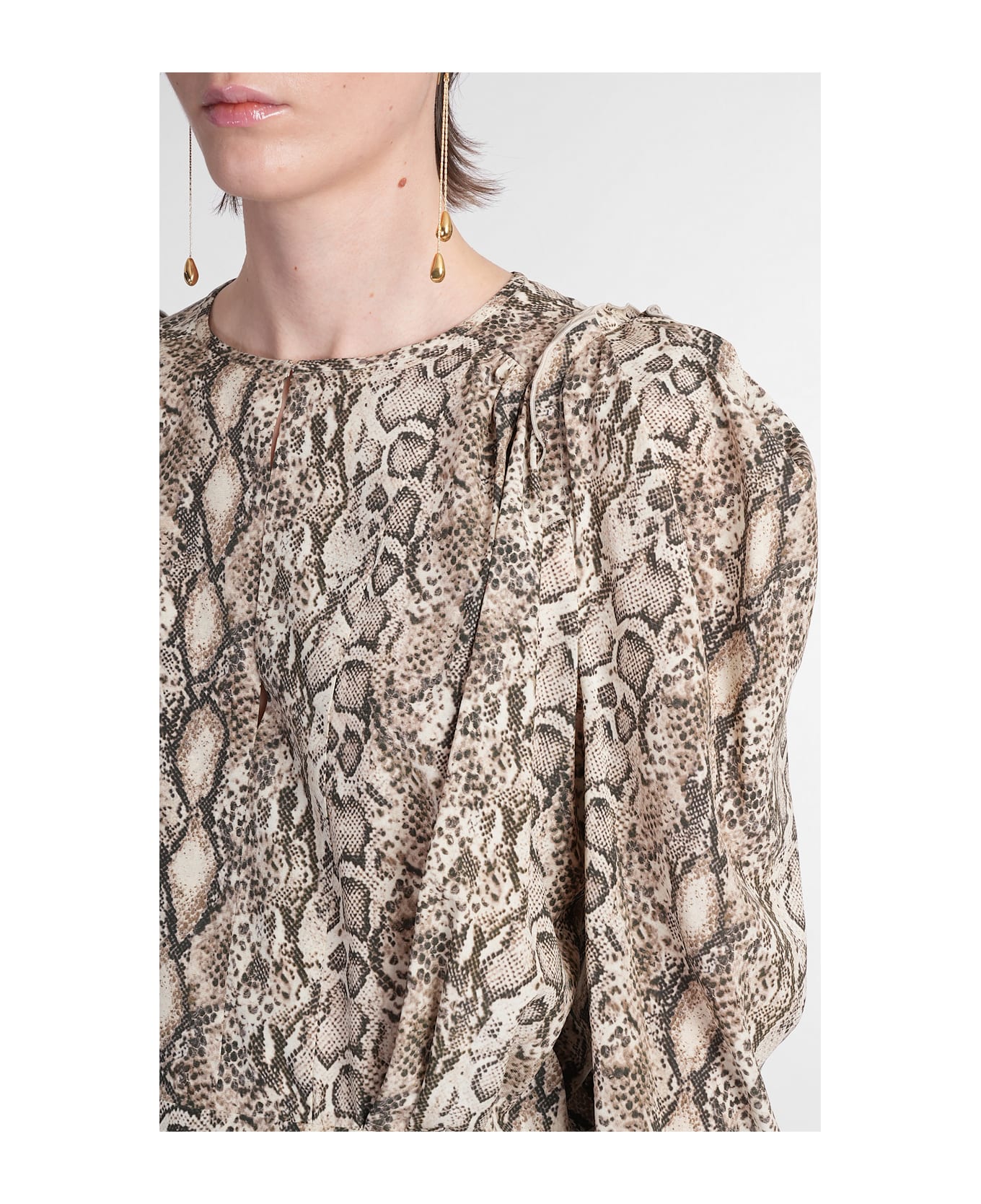 Isabel Marant Zarga Blouse - beige