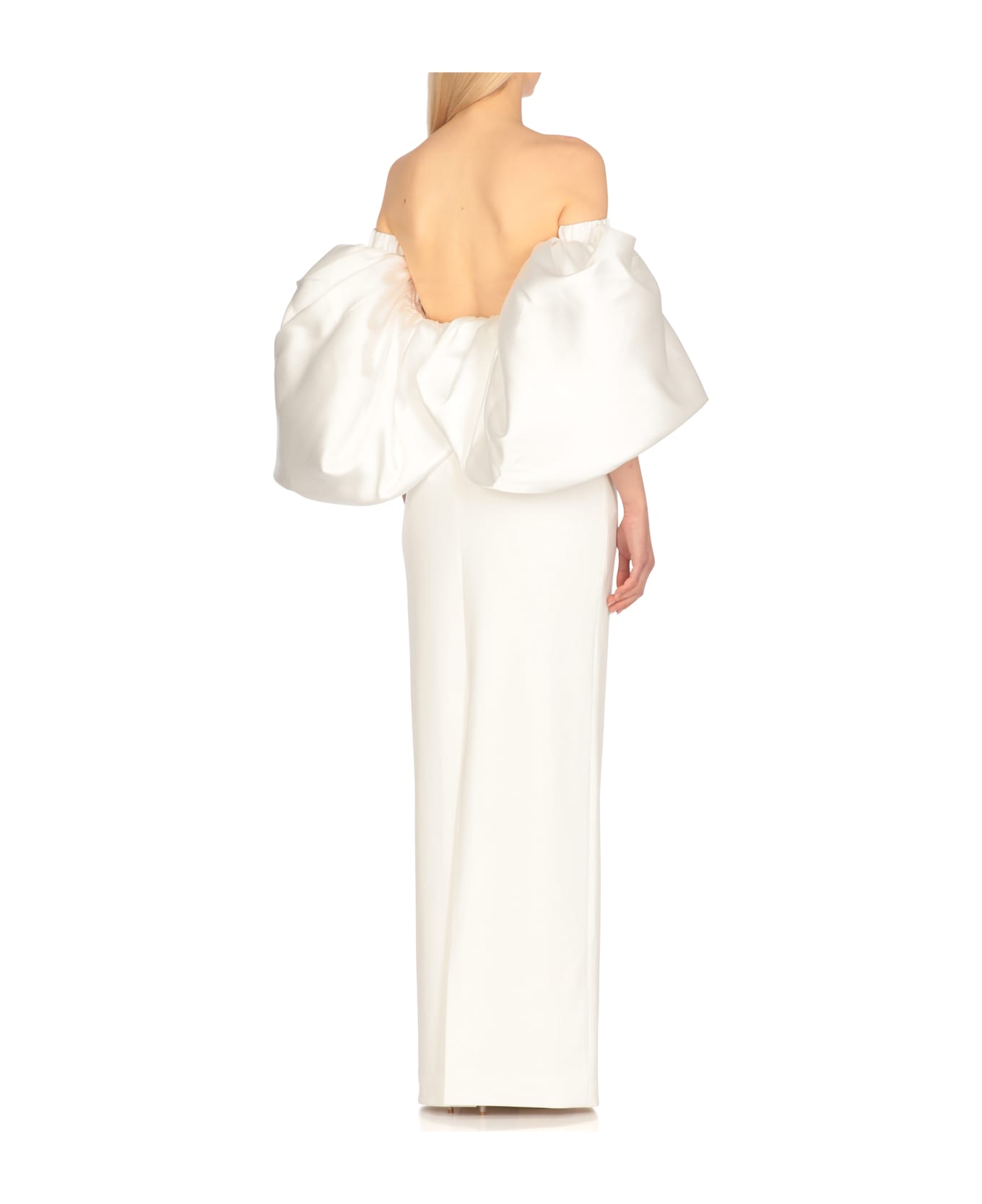 Solace London Floris Maxi Dress - White