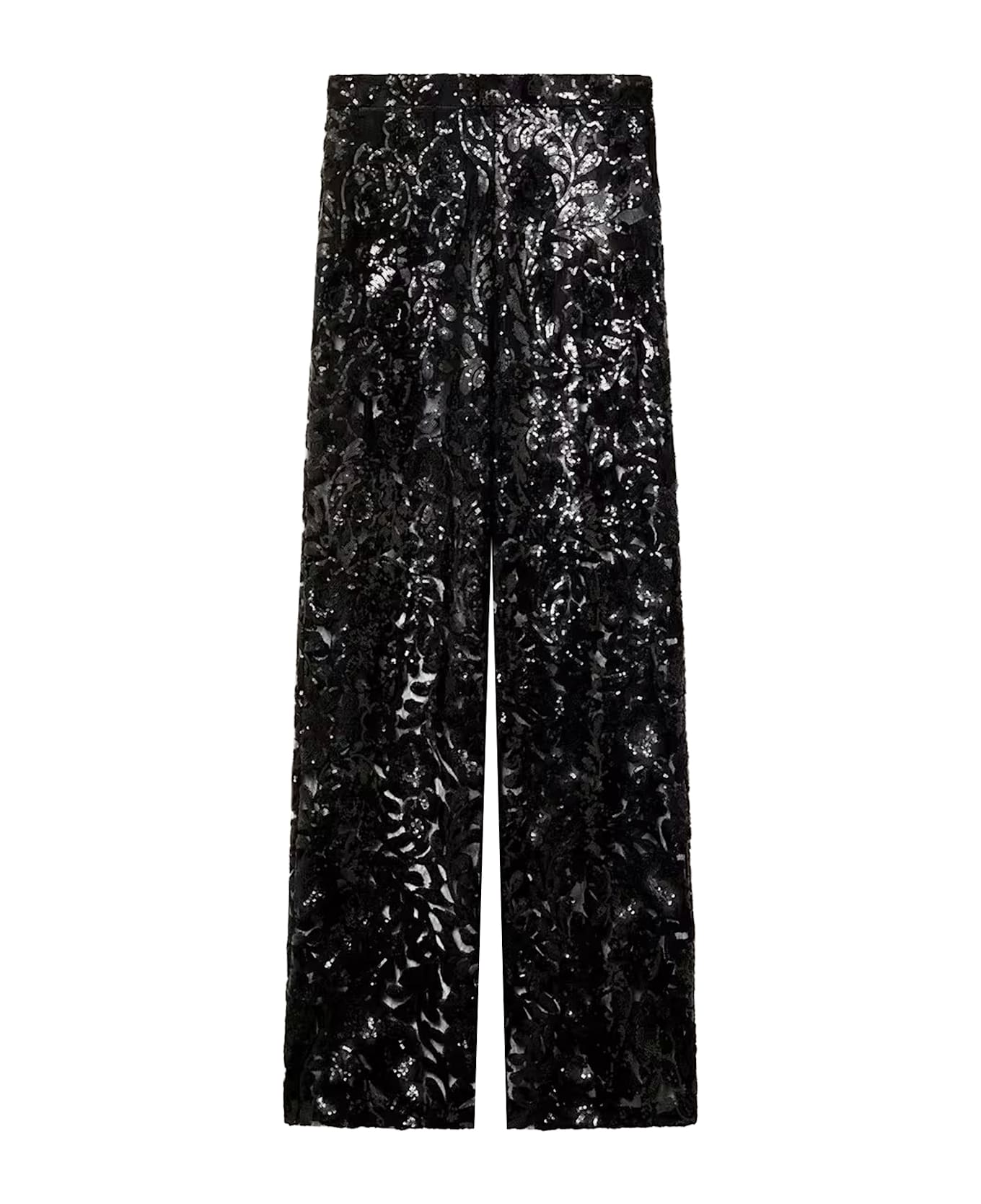 Golden Goose Onia Tulle Trousers With Sequins - Black