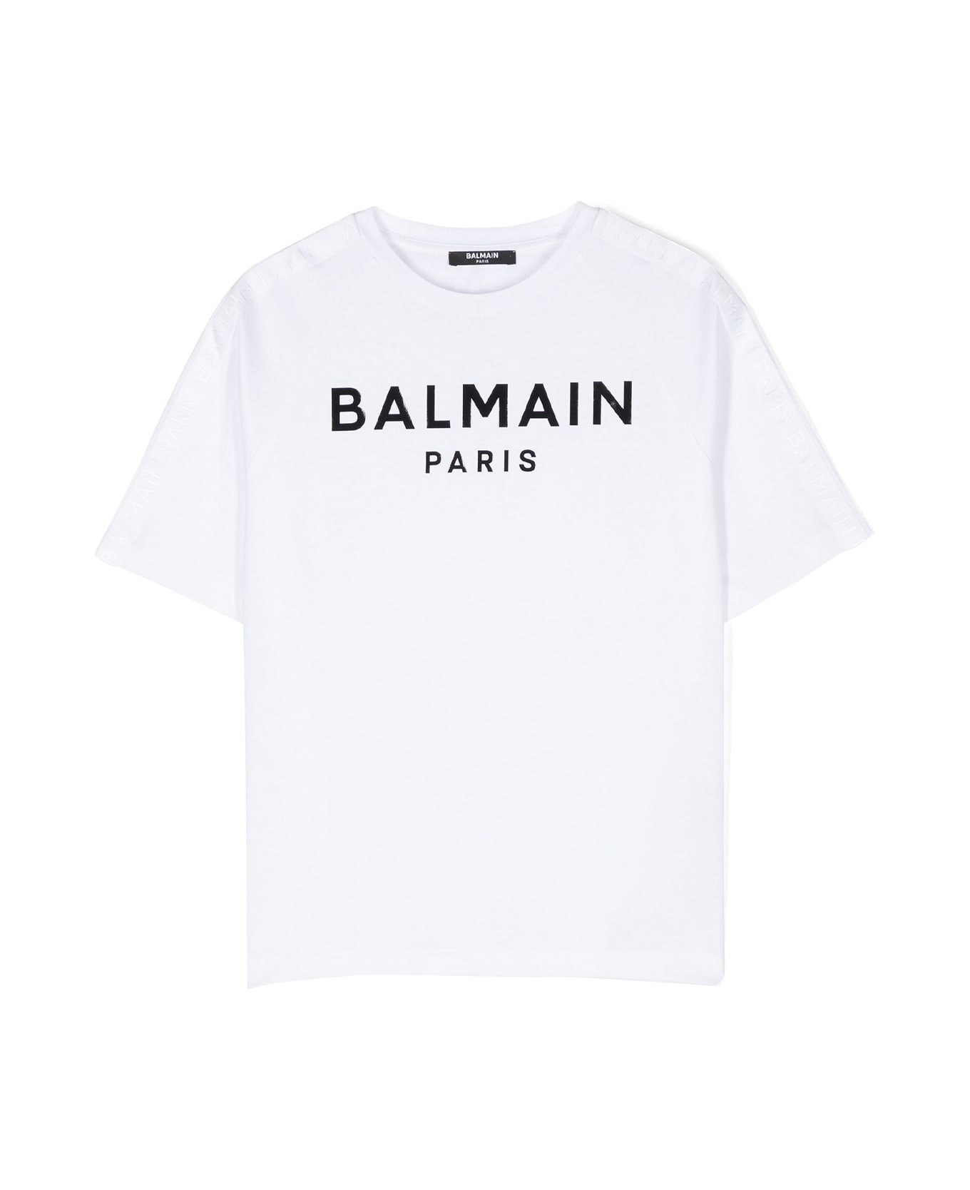 Balmain T-shirt With Logo - White