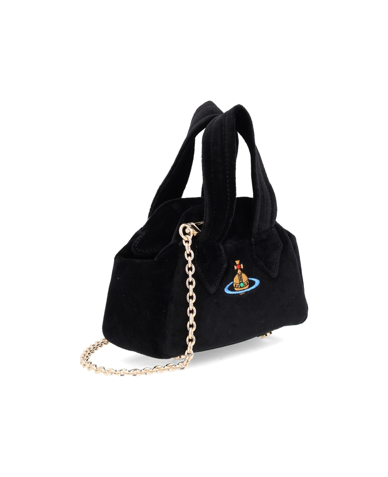 Vivienne Westwood Mini "yasmine" Bag - BLACK