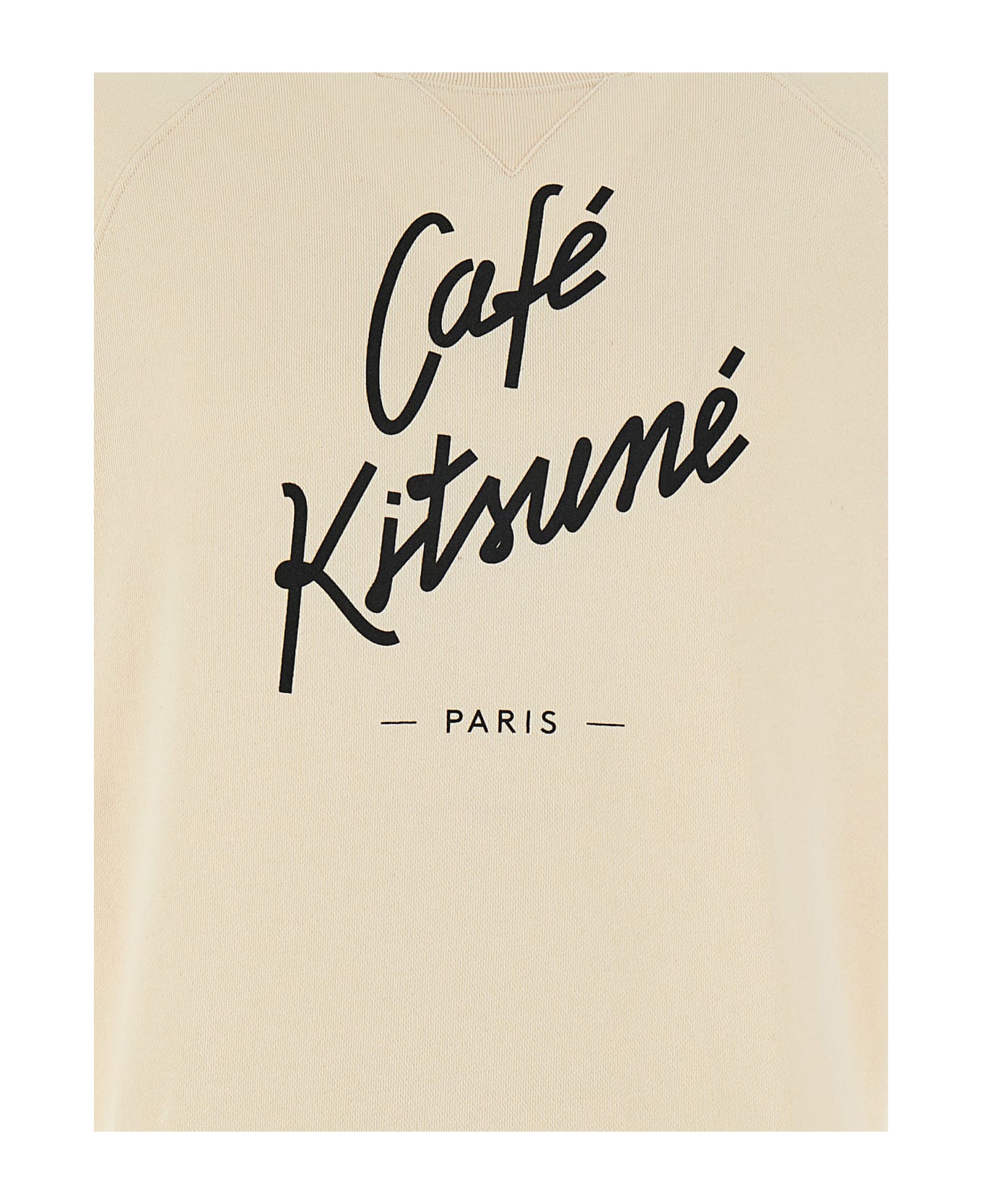 Maison Kitsuné 'cafe Kitsune' Sweatshirt - White