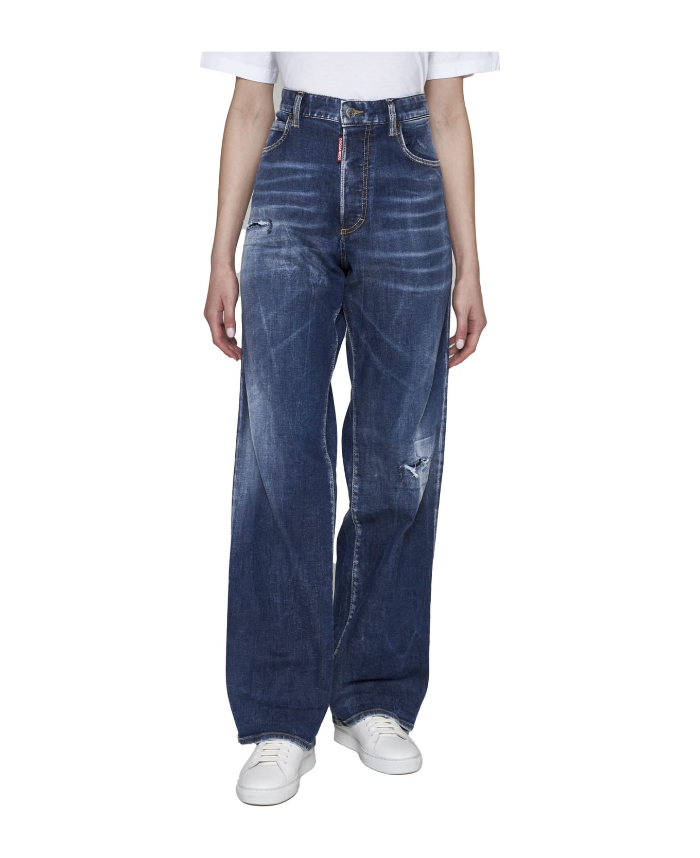 Dsquared2 Icon San Diego Jeans - Navy blue デニム