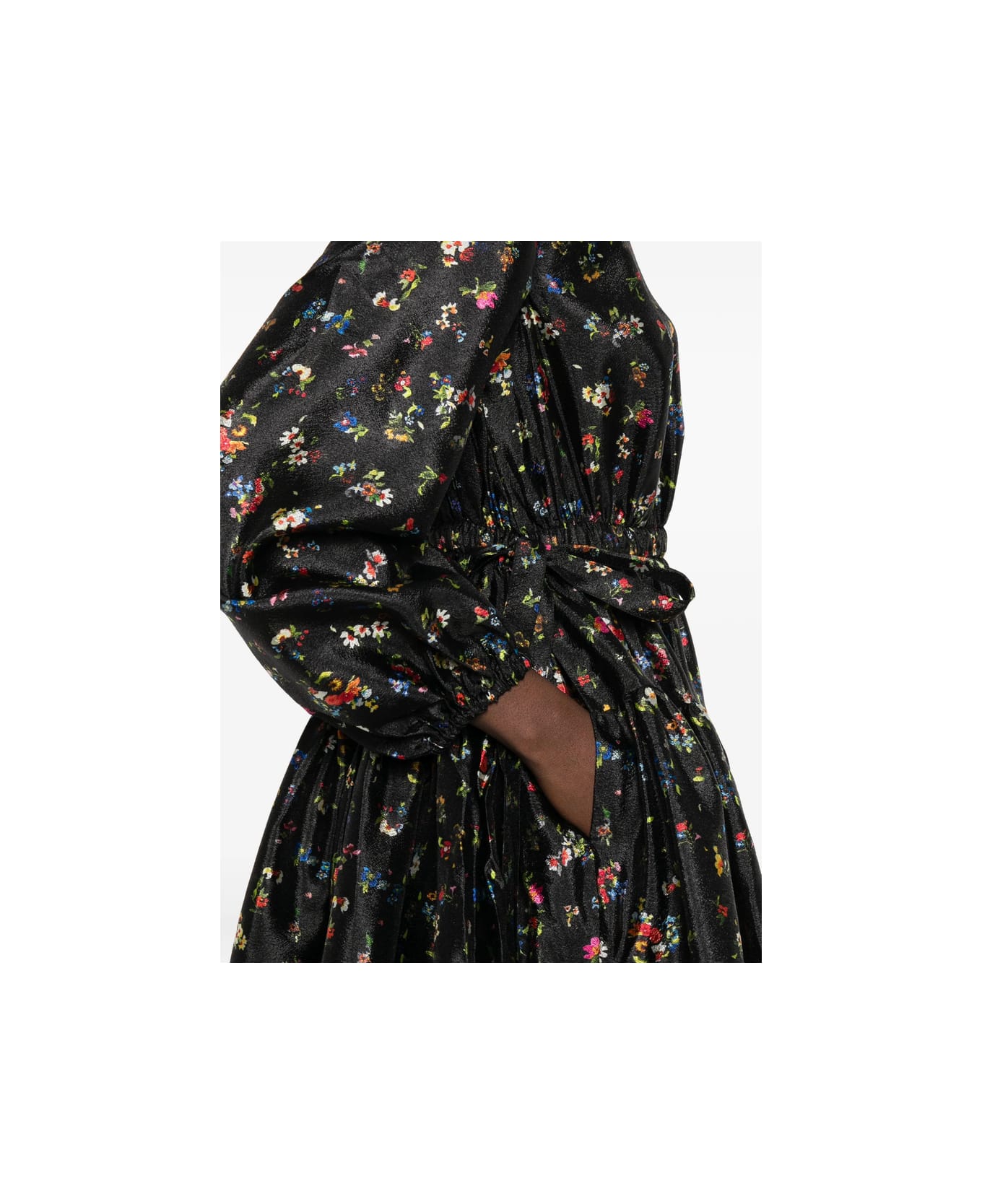 Stine Goya Dress - BLACK/PINK