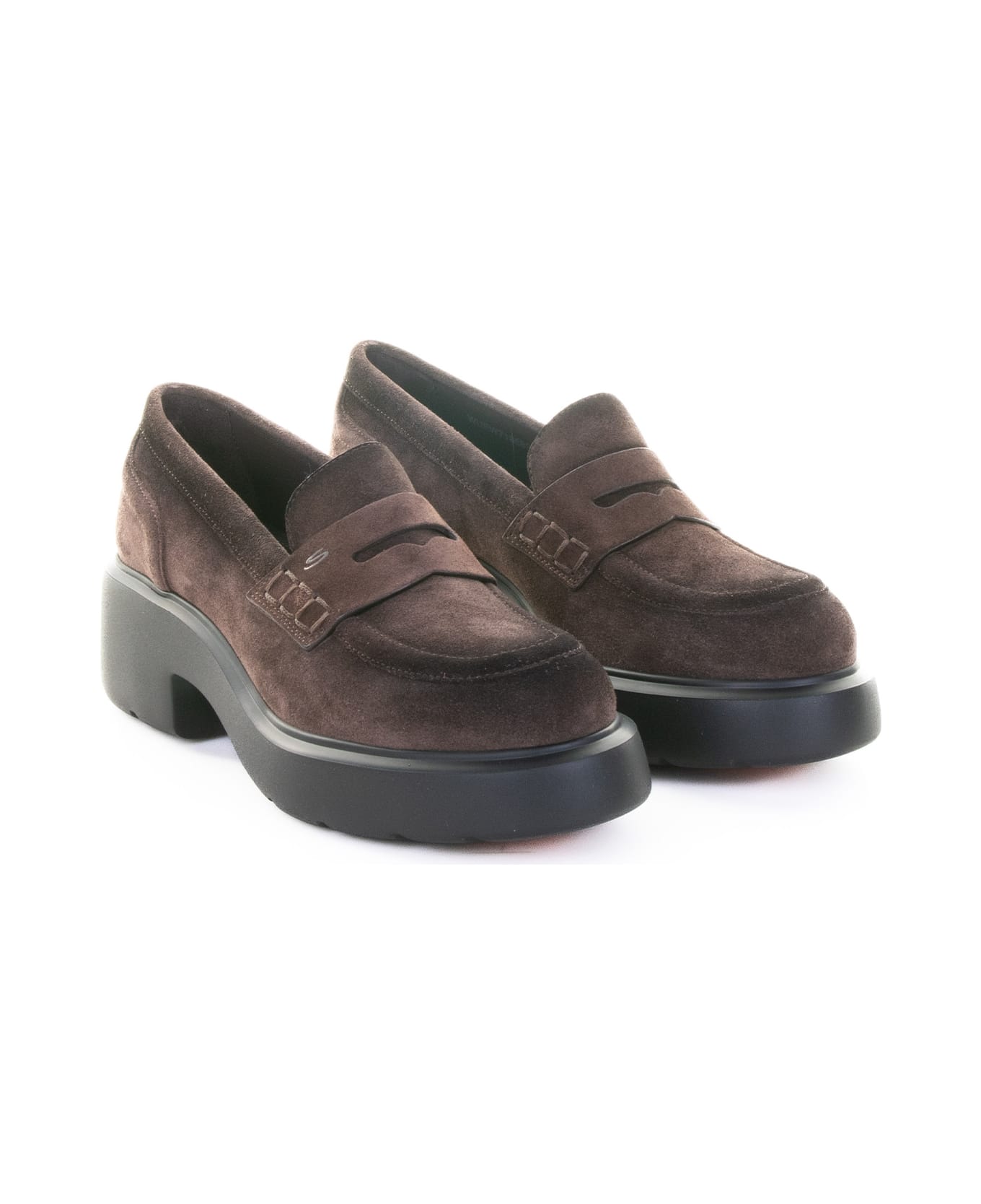 Santoni Sandals - DARK BROWN