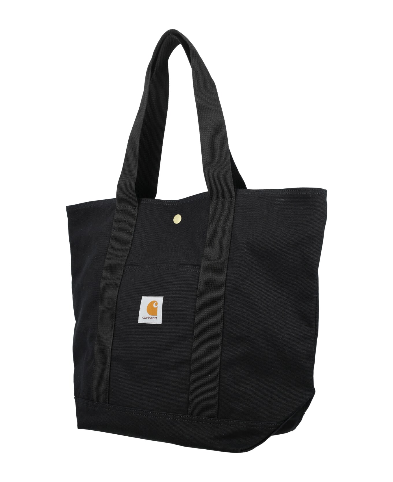 Carhartt Canvas Tote Bag - BLACK RINSED トートバッグ