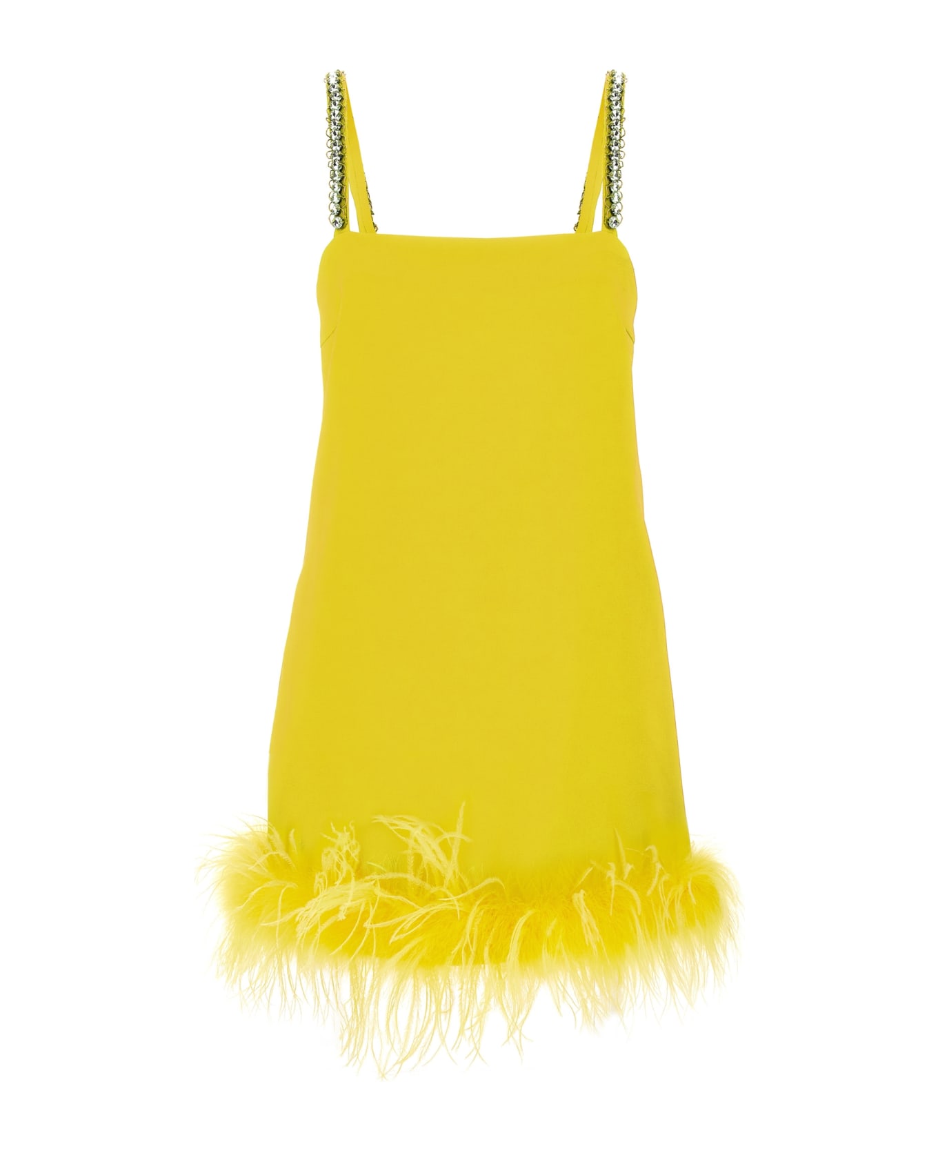 Pinko 'trebbiano' Dress - Yellow ワンピース＆ドレス