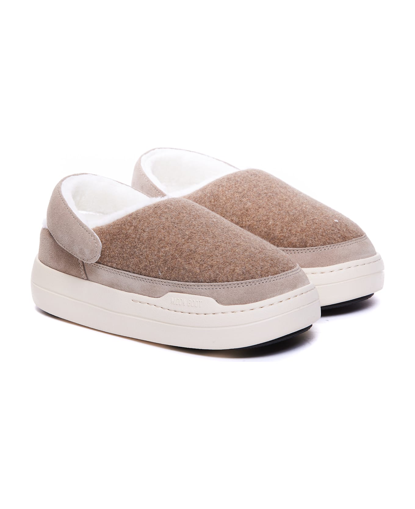 Moon Boot Park Clog Mules - Beige