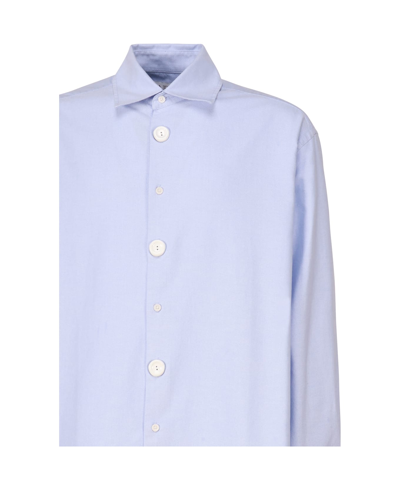 J.W. Anderson Shirt With Anchor Embroidery - Light blue