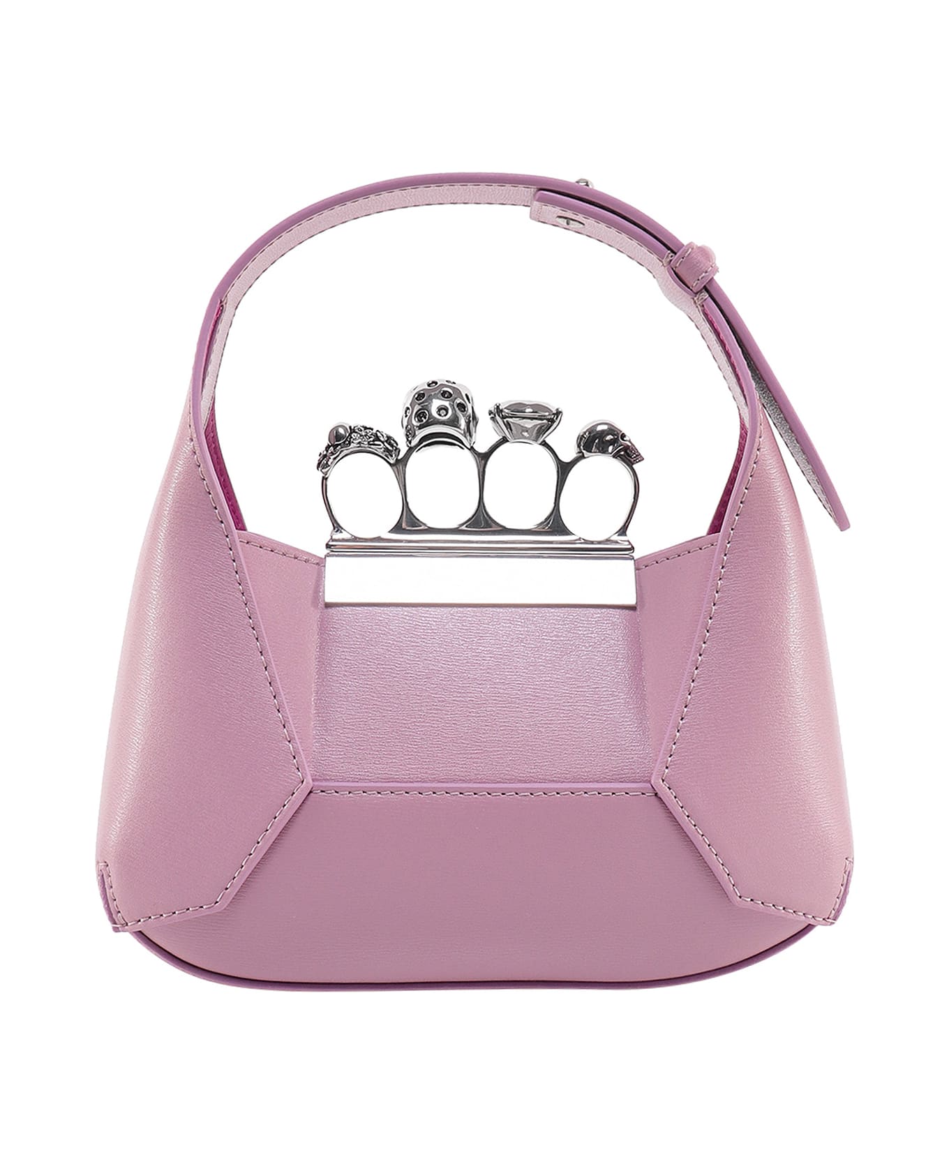 Alexander McQueen Jewelled Handbag - Pink