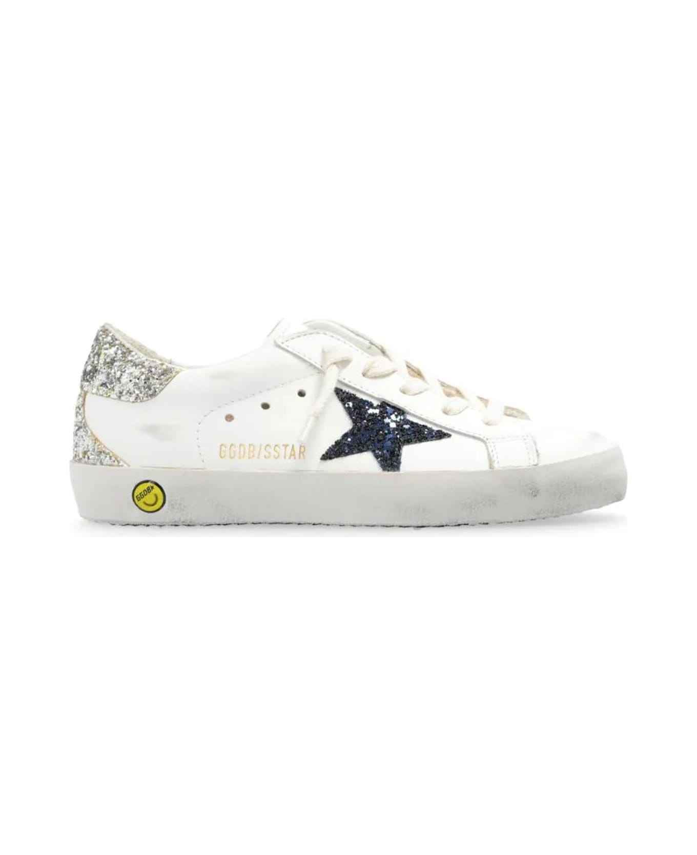 Golden Goose Kids Sneakers White - White