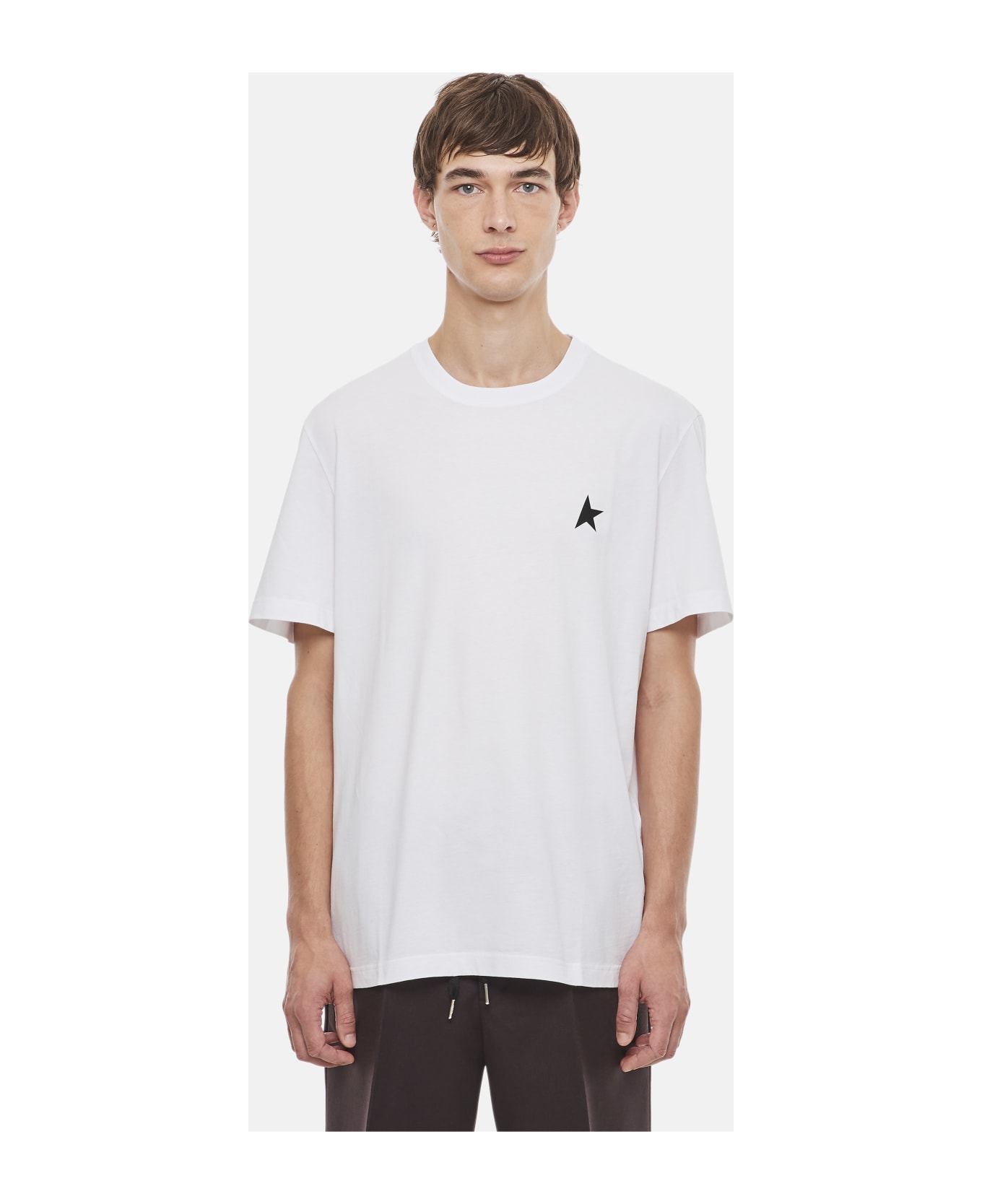Golden Goose Star Cotton T-shirt - White