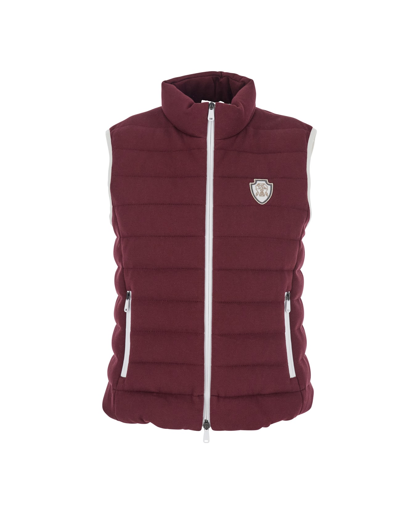 Brunello Cucinelli Logo Vest - Red