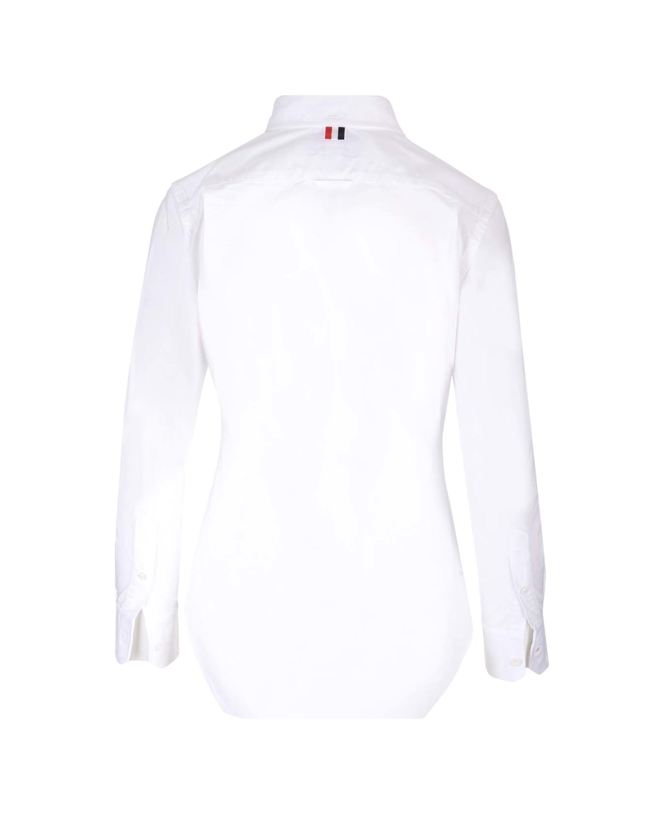 Thom Browne White Poplin Shirt - White