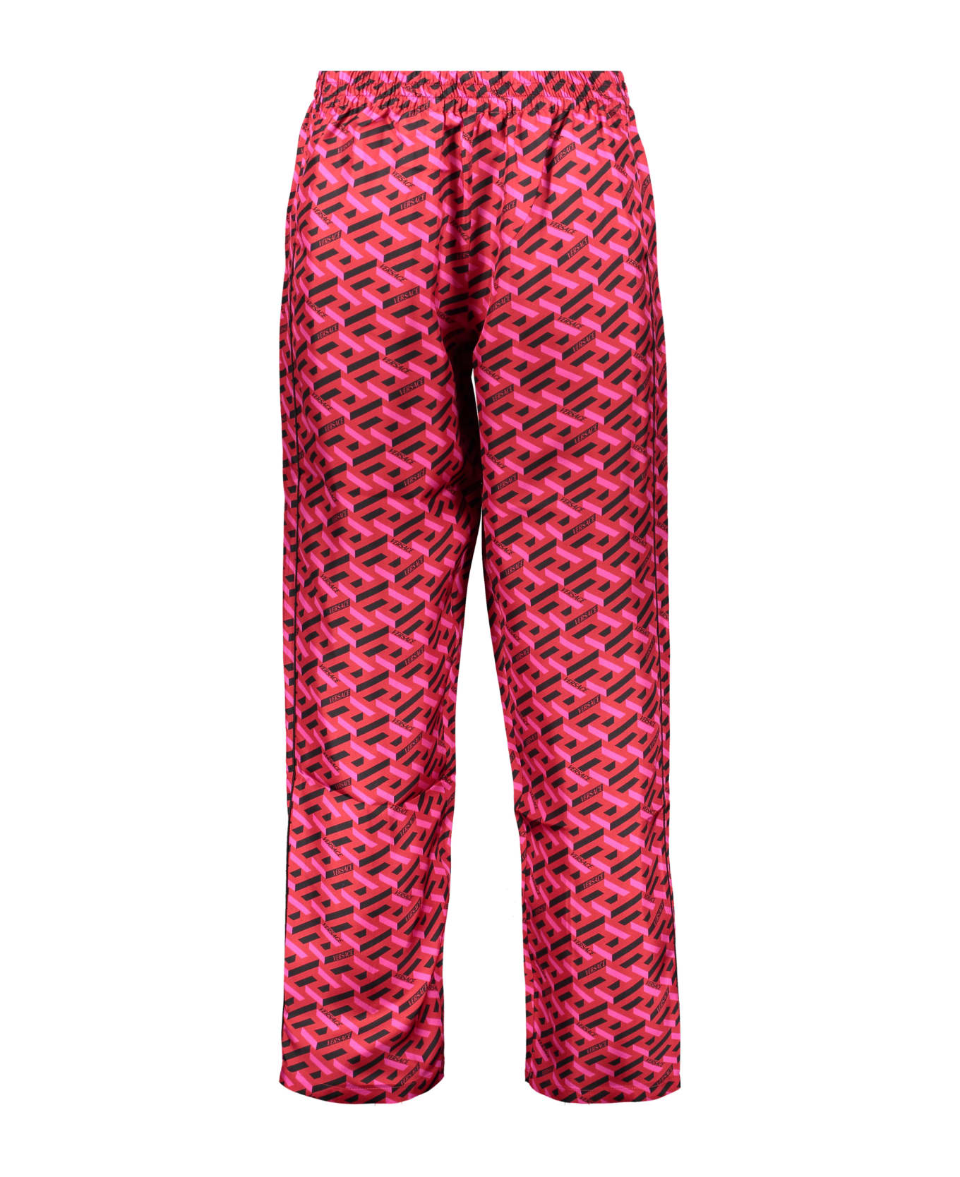Versace Silk Pajama Pants - Fuchsia