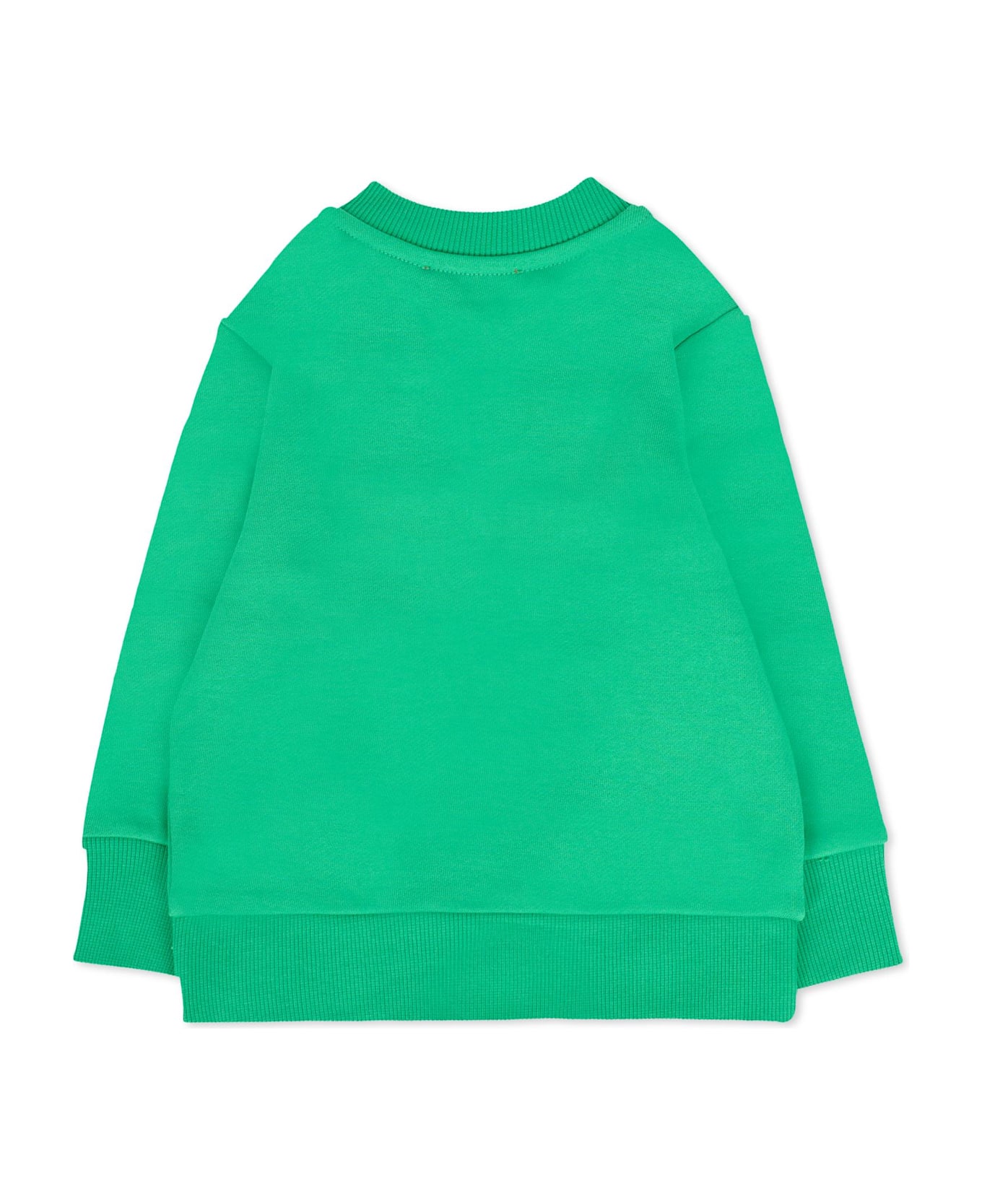 Diesel Green Sweatshirt For Baby Boy With Logo - Green