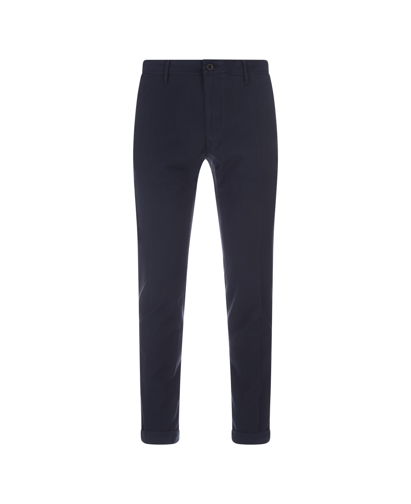 Incotex Blue Slim Fit Trousers - Blue
