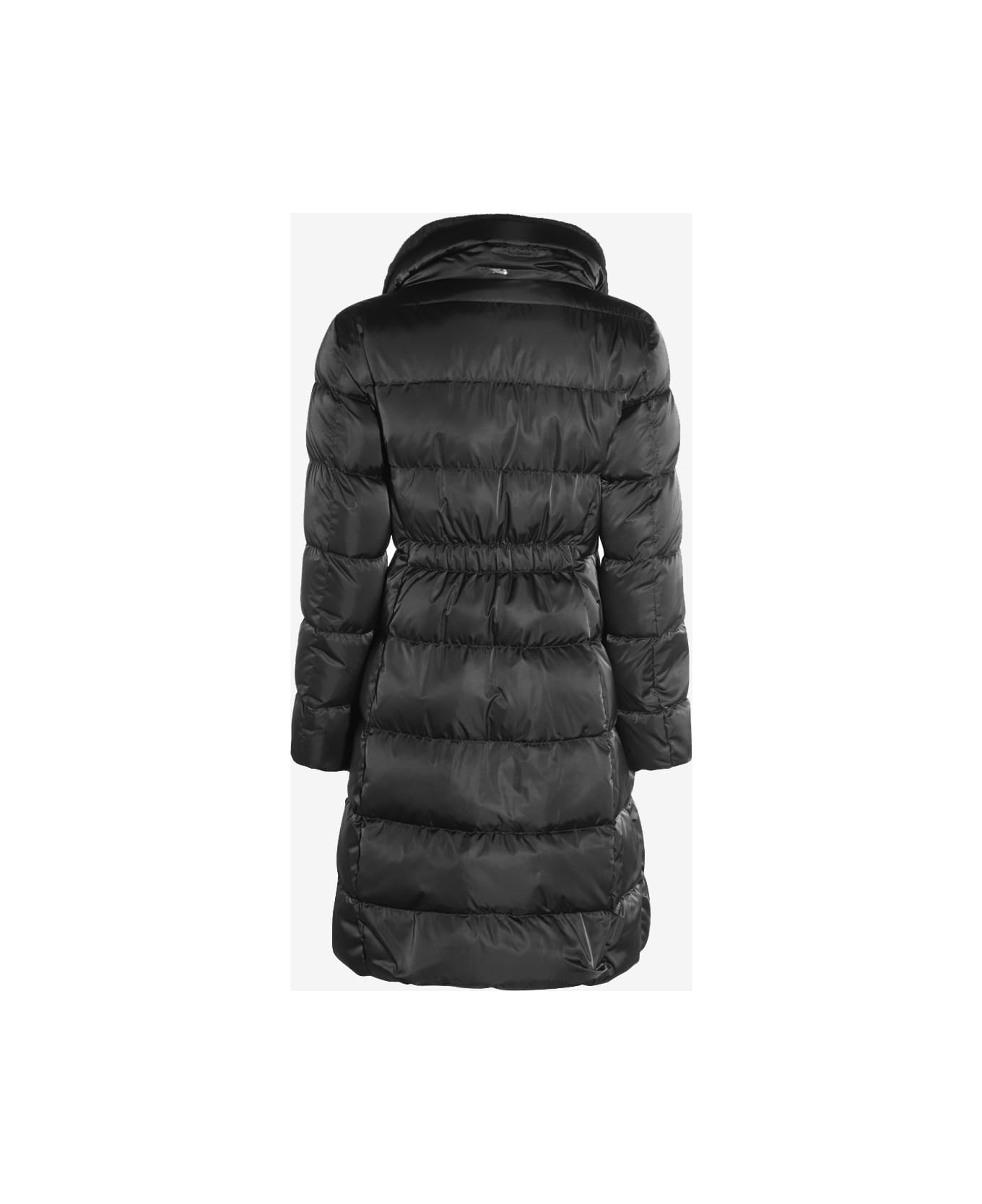 Herno Black Down Jacket - Black