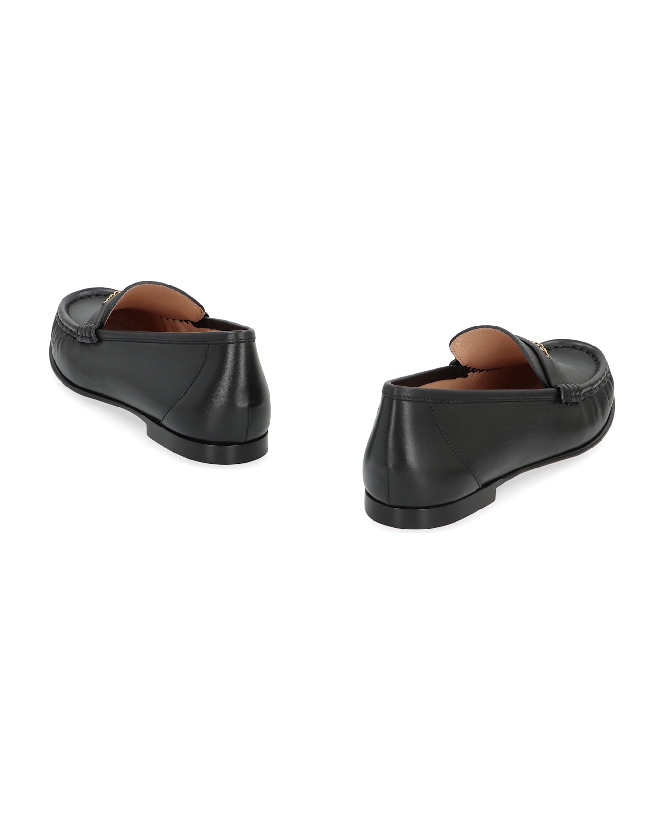 Chloé Leather Loafers - black