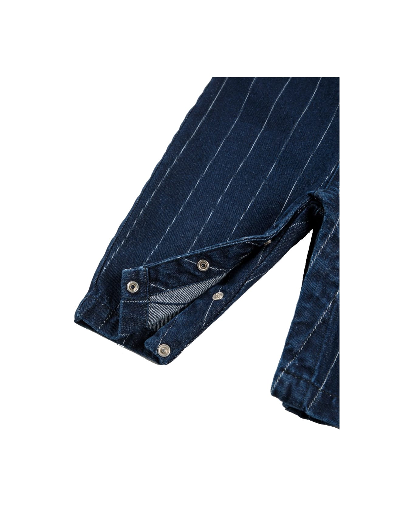 Bobo Choses "choo Choo" Suspender Pants - BLUE