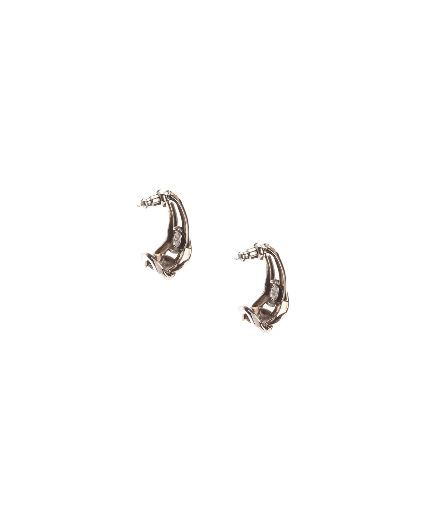 Alexander McQueen Chain Earrings - Gold