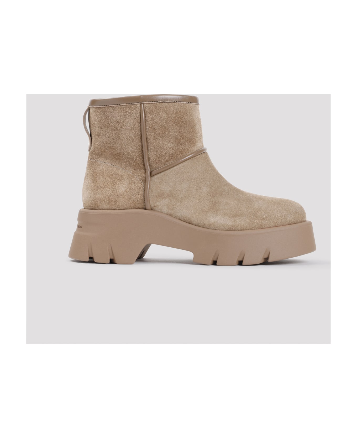 Gianvito Rossi Stormy Boots - Cmcc Camel Camel