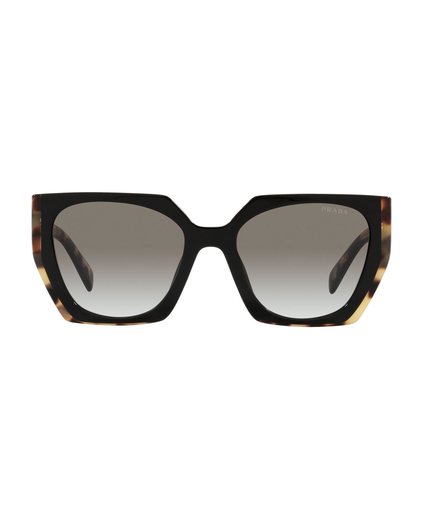 Prada Eyewear Pr 15ws Black/ Medium Tortoise Sunglasses - Black/ Medium Tortoise