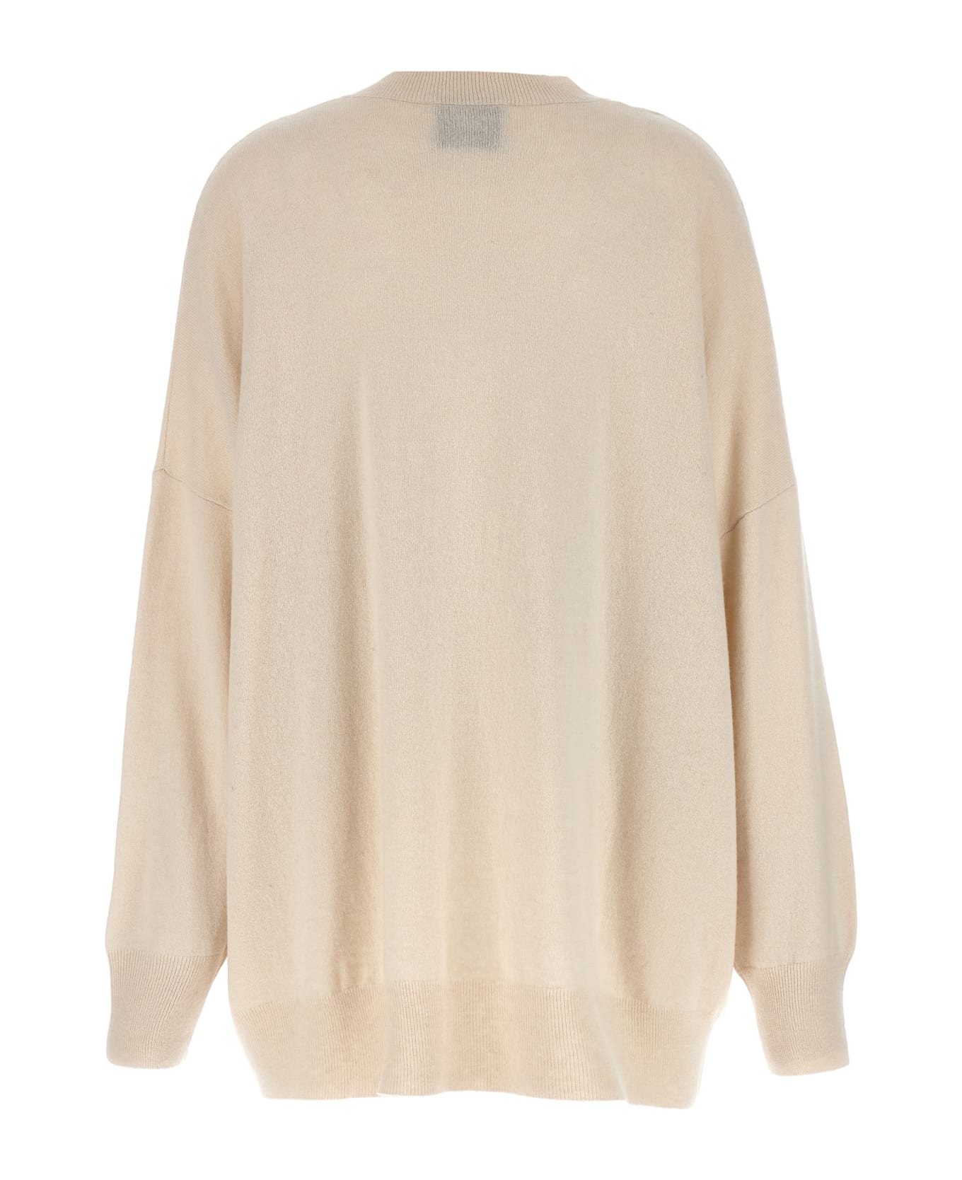 (nude) Oversize Sweater - White ニットウェア