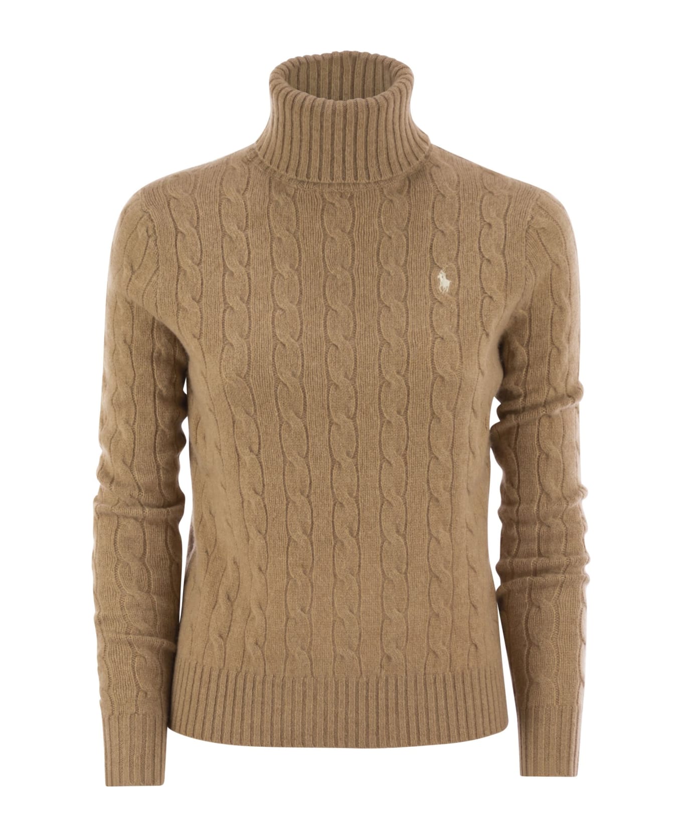 Polo Ralph Lauren Turtle Neck Sweater - Caramel ニットウェア