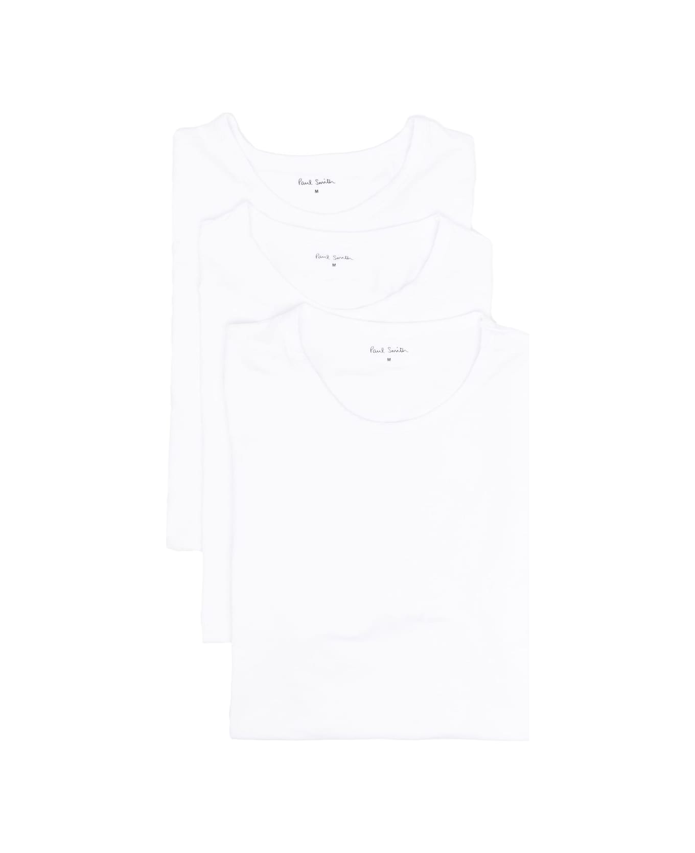 Paul Smith Basic T-shirt - 3 Pack - White