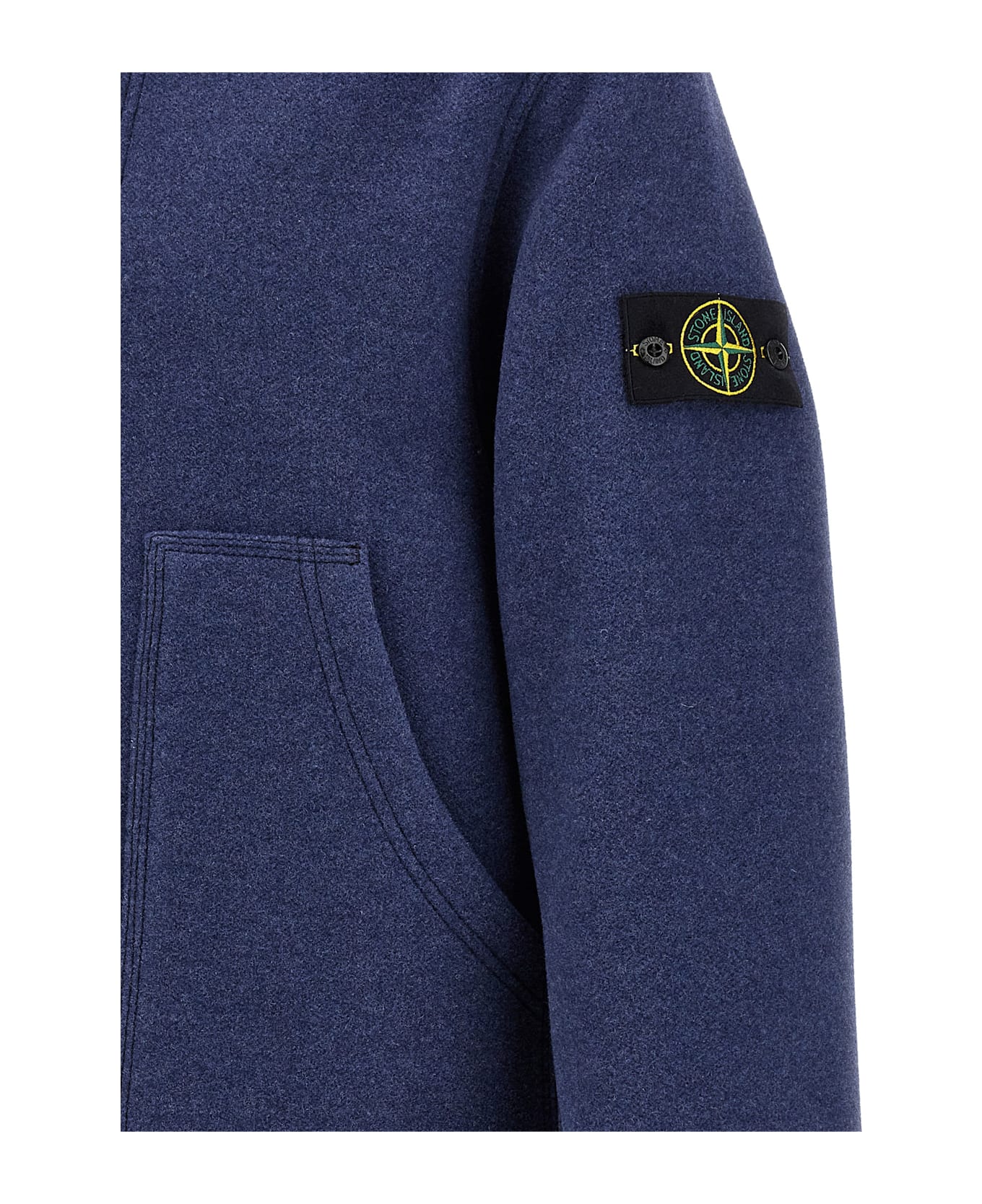 Stone Island 'panno Double' Jacket - Blue