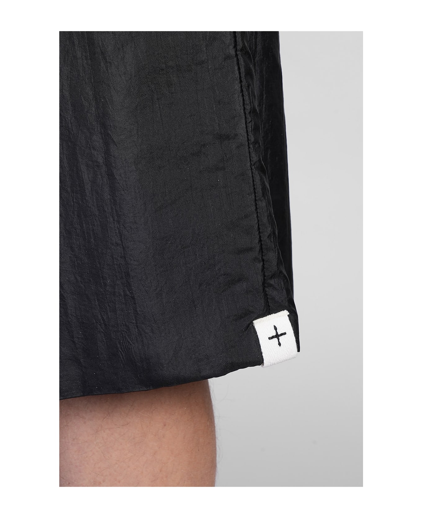 Jil Sander Trousers 45 Short Shorts In Black Polyamide - black