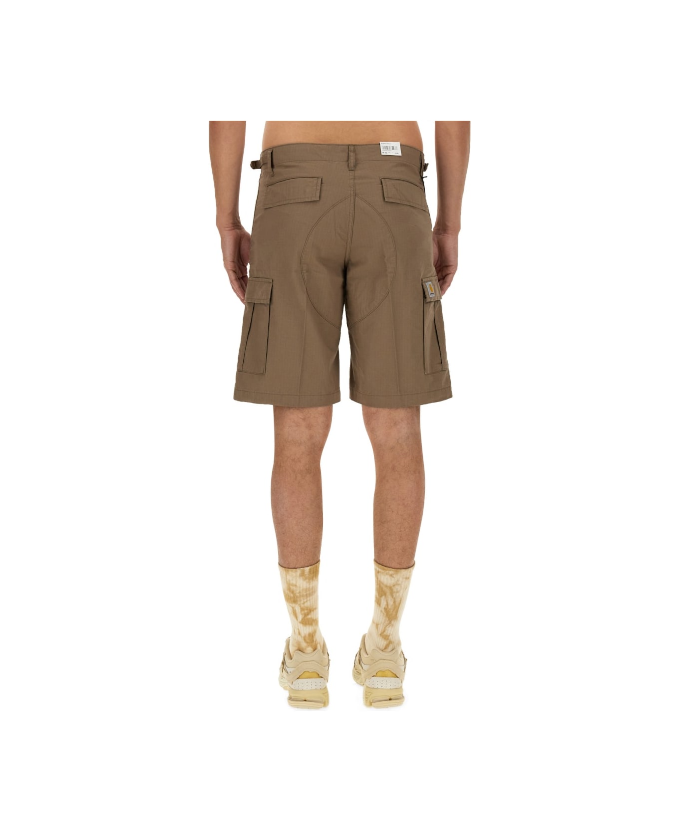 Carhartt Cotton Bermuda Shorts - BEIGE