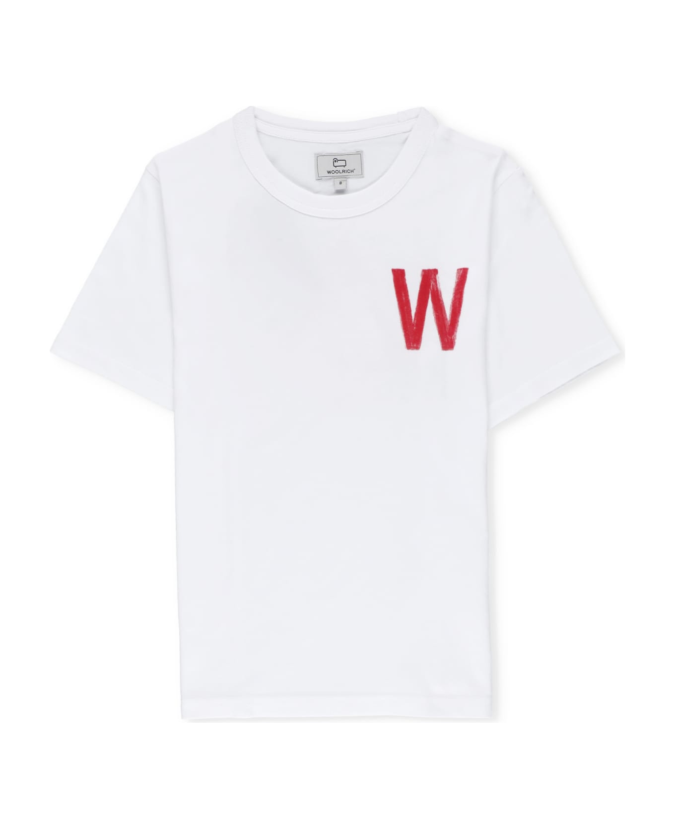 Woolrich T-shirt With Print - White Tシャツ＆ポロシャツ